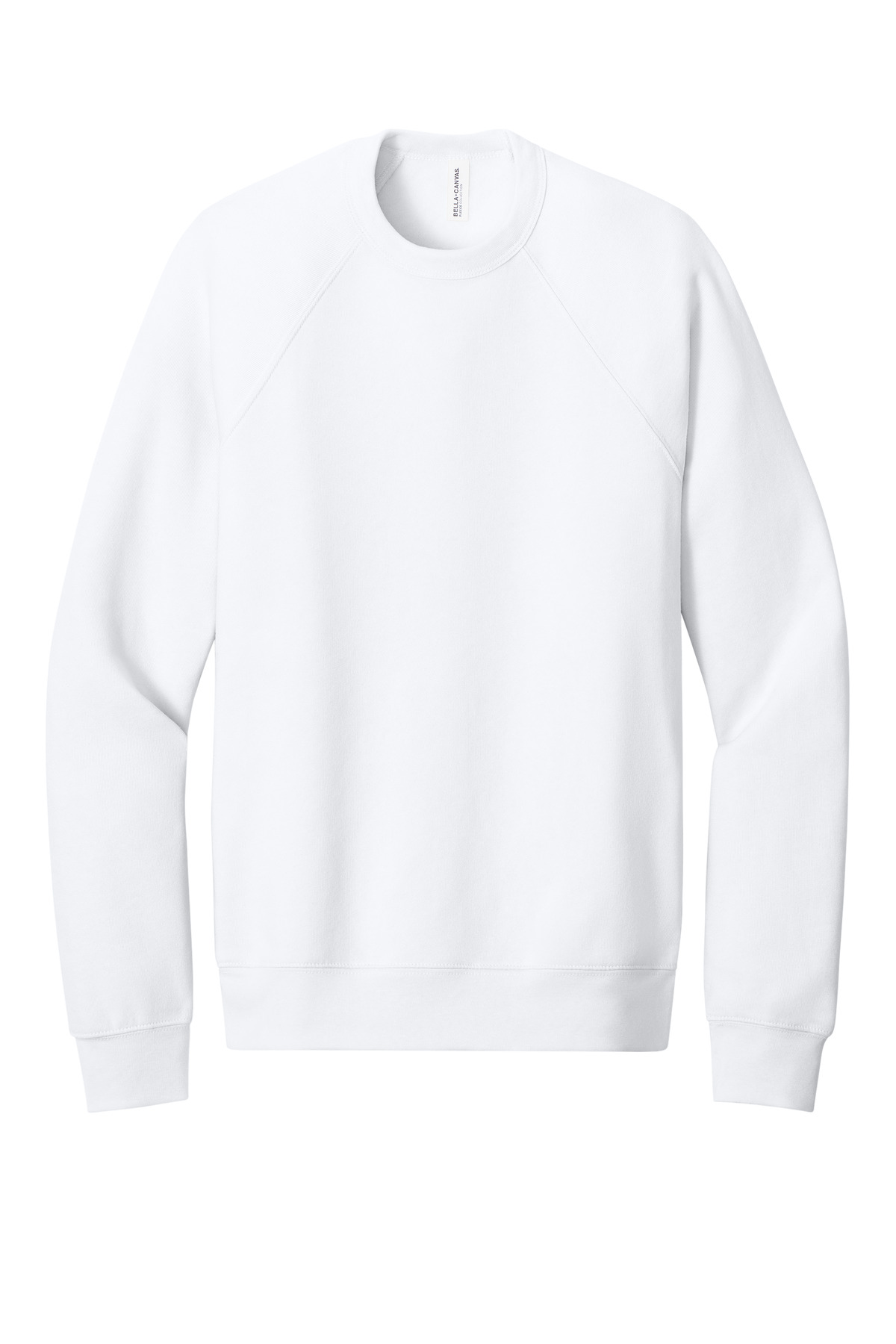 BELLA+CANVAS  &#174;  Unisex Sponge Fleece Raglan Sweatshirt. BC3901