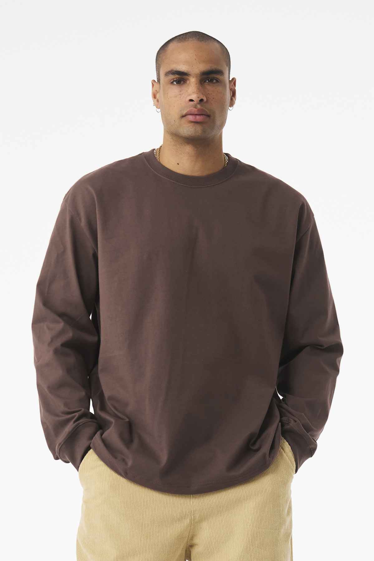 BELLA+CANVAS &#174;  Unisex 7.5-Ounce Heavyweight Long Sleeve Tee BC4651