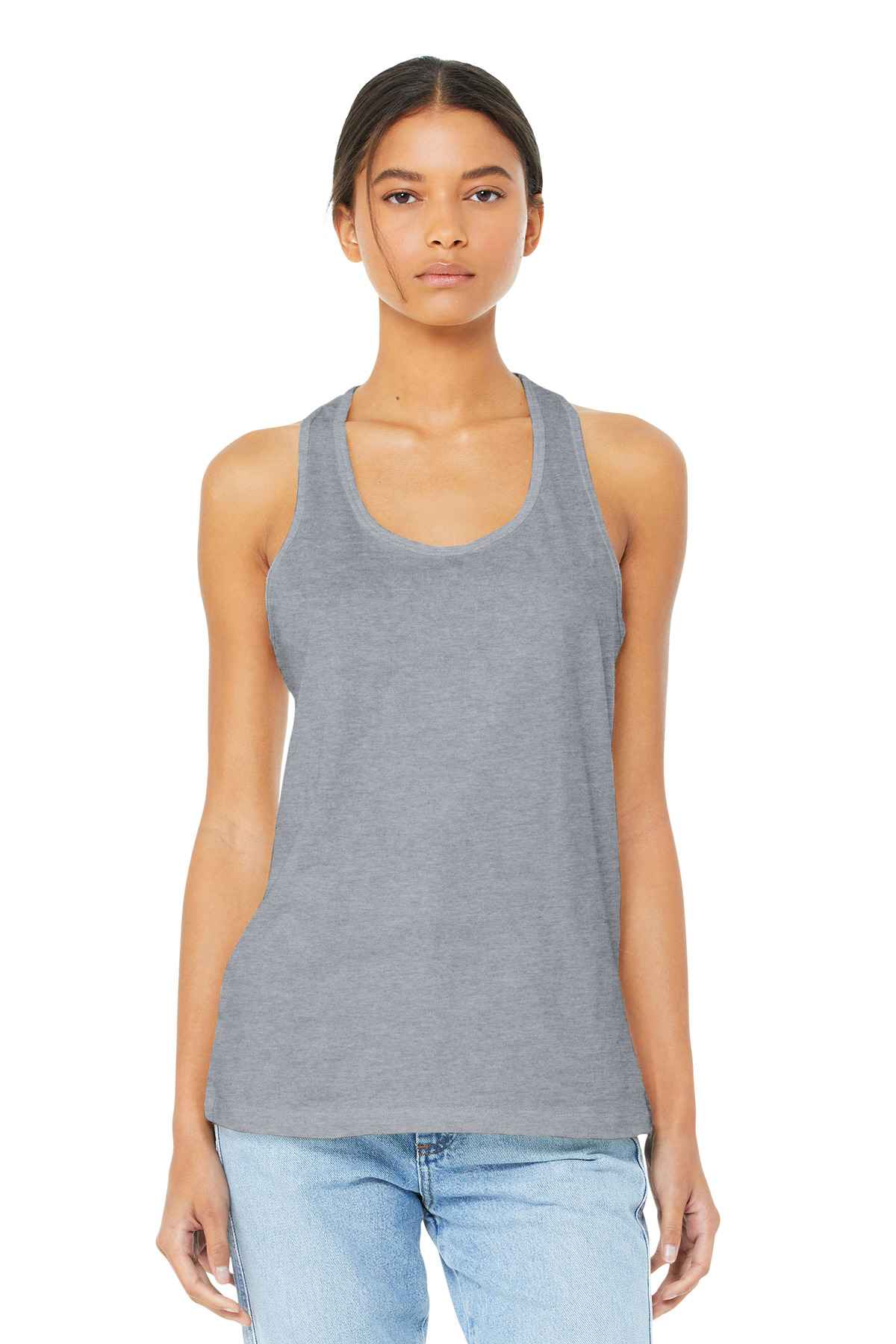 BELLA+CANVAS  &#174;  Women's Jersey Racerback Tank. BC6008