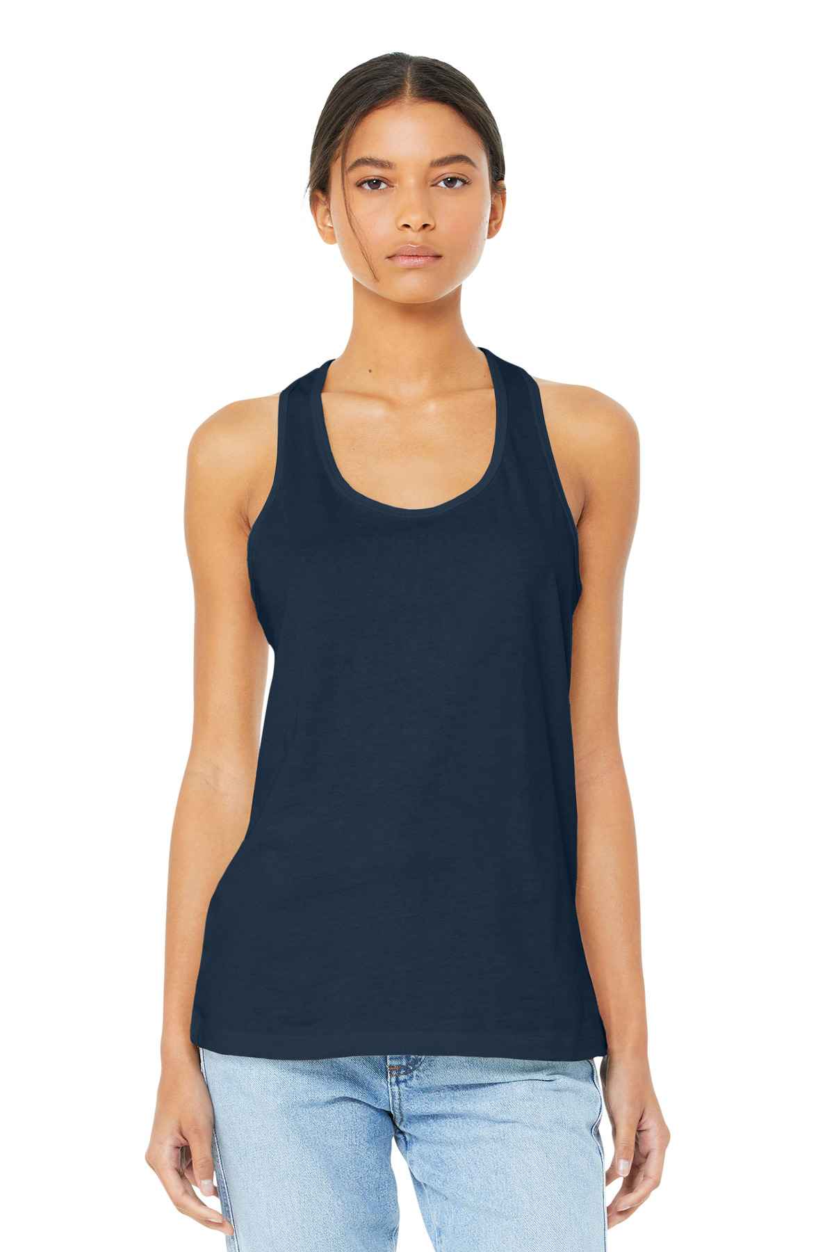 BELLA+CANVAS  &#174;  Women's Jersey Racerback Tank. BC6008