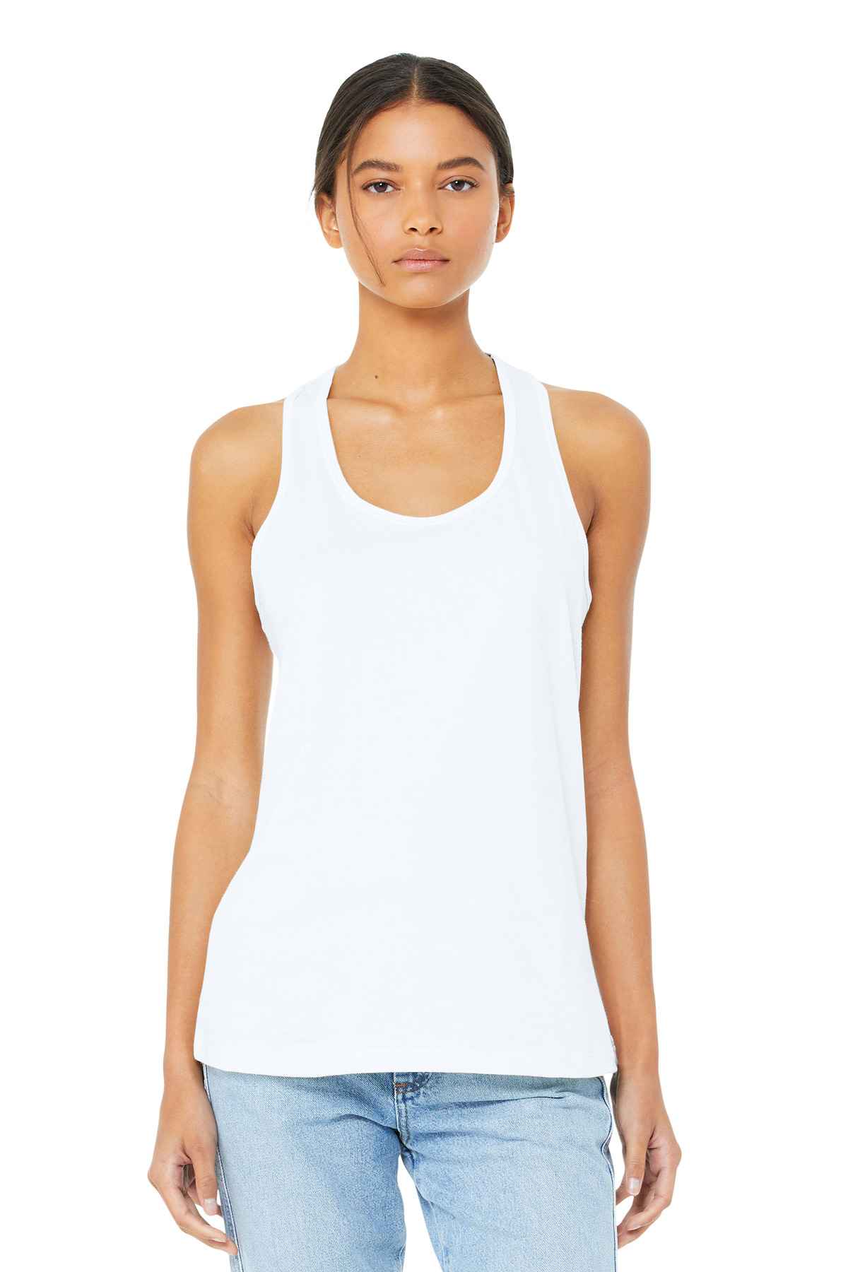 BELLA+CANVAS  &#174;  Women's Jersey Racerback Tank. BC6008