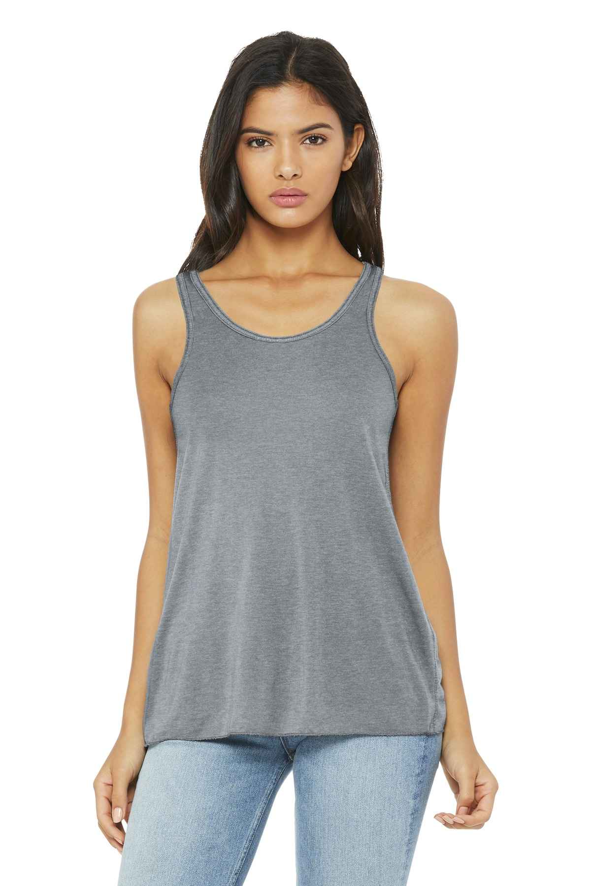 BELLA+CANVAS  &#174;  Women's Flowy Racerback Tank. BC8800