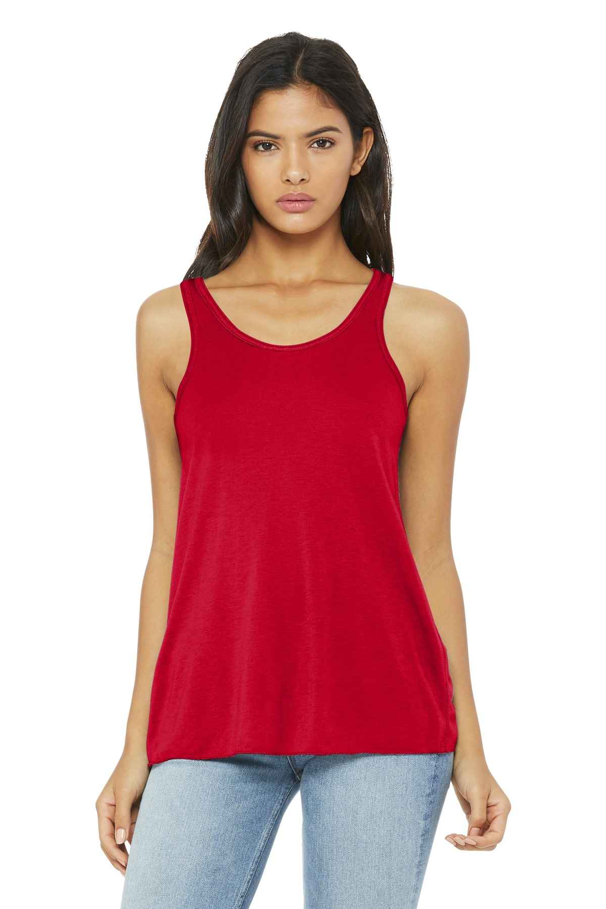 BELLA+CANVAS  &#174;  Women's Flowy Racerback Tank. BC8800