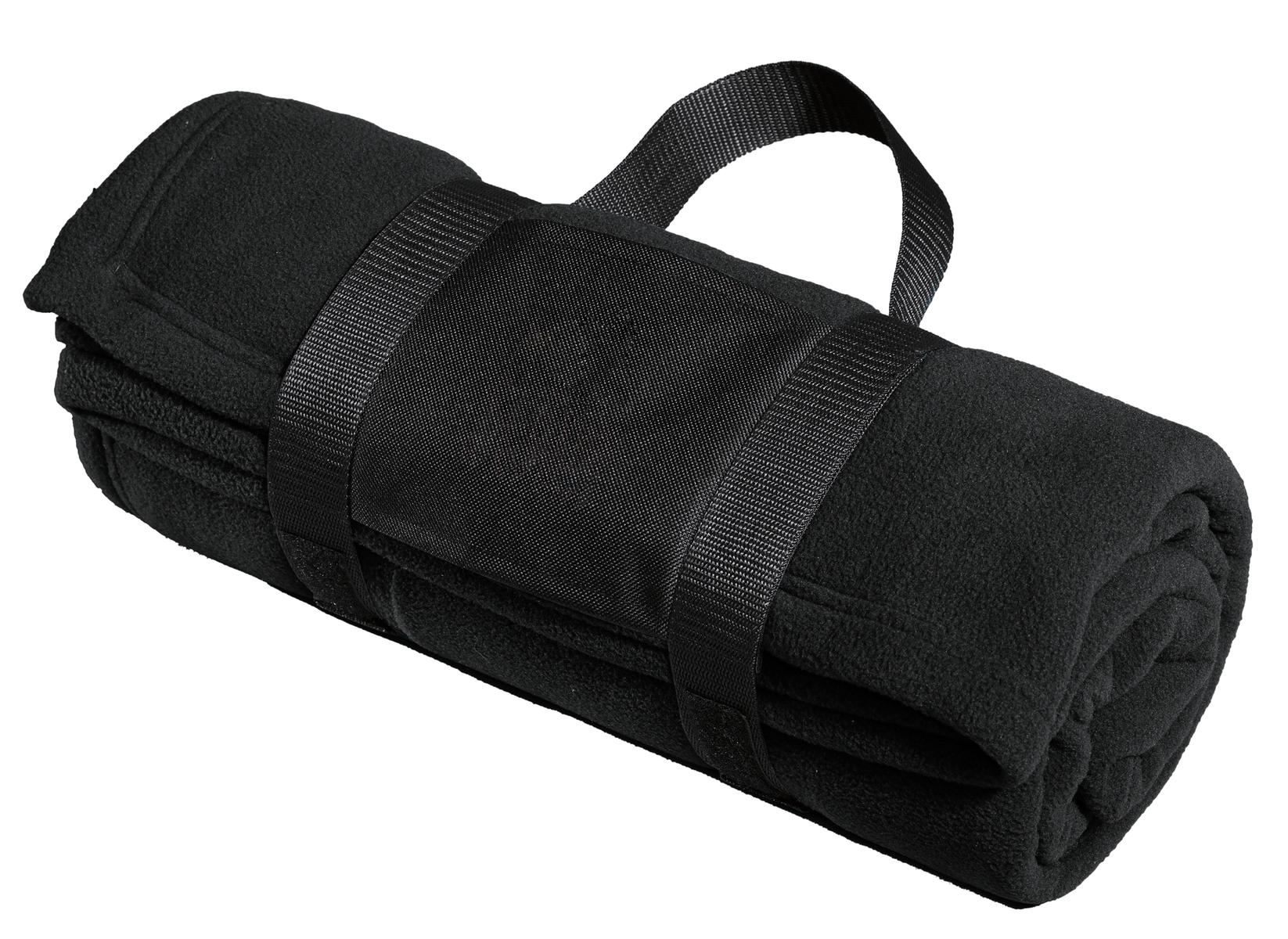 Port Authority &#174;  Fleece Blanket with Carrying Strap. BP20