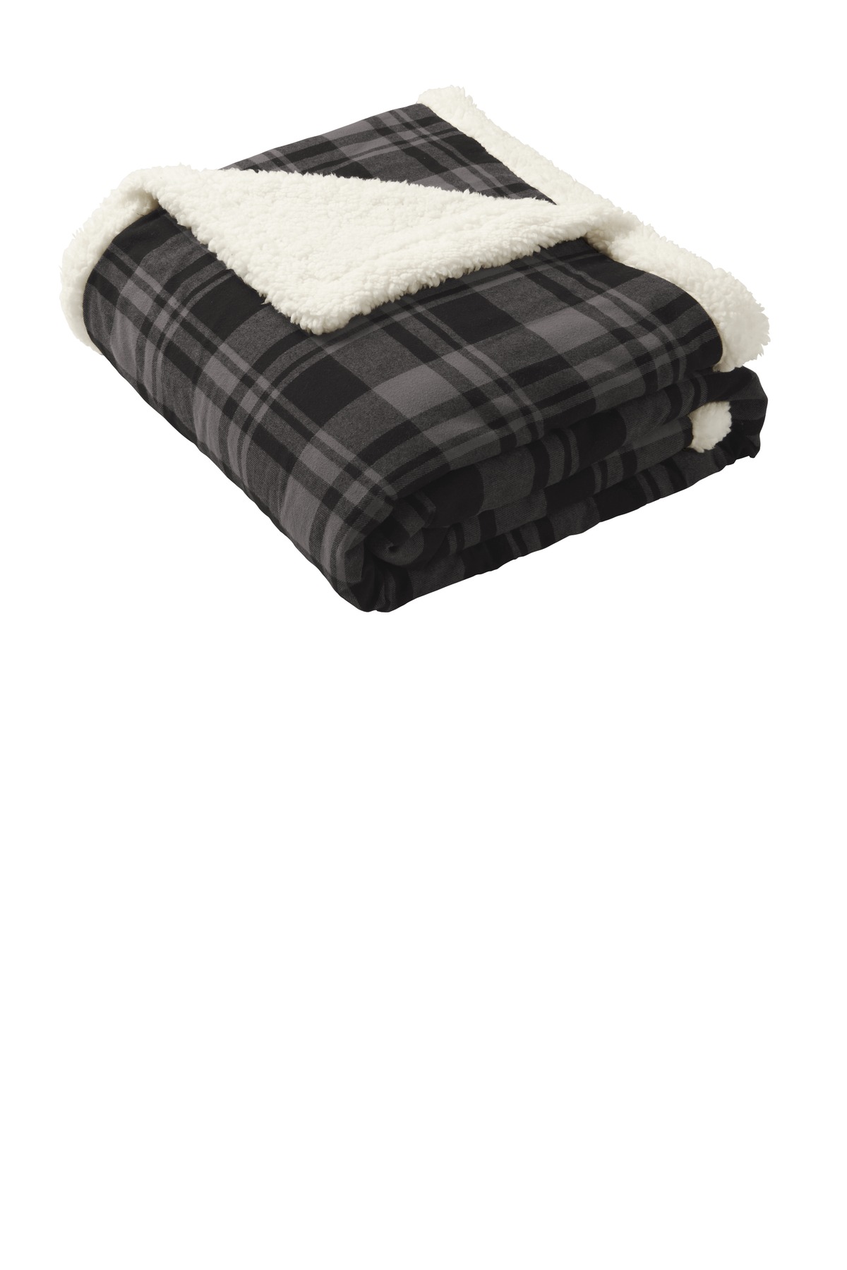 Port Authority  &#174;  Flannel Sherpa Blanket. BP43