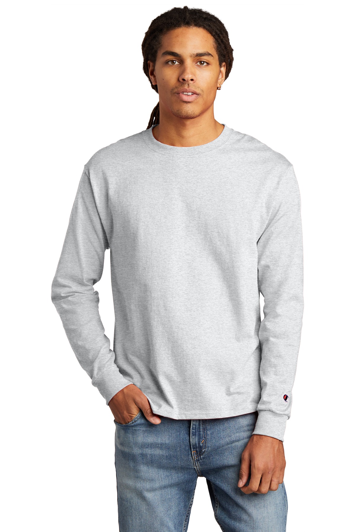 Champion  &#174;   Heritage 5.2-Oz. Jersey Long Sleeve Tee CC8C