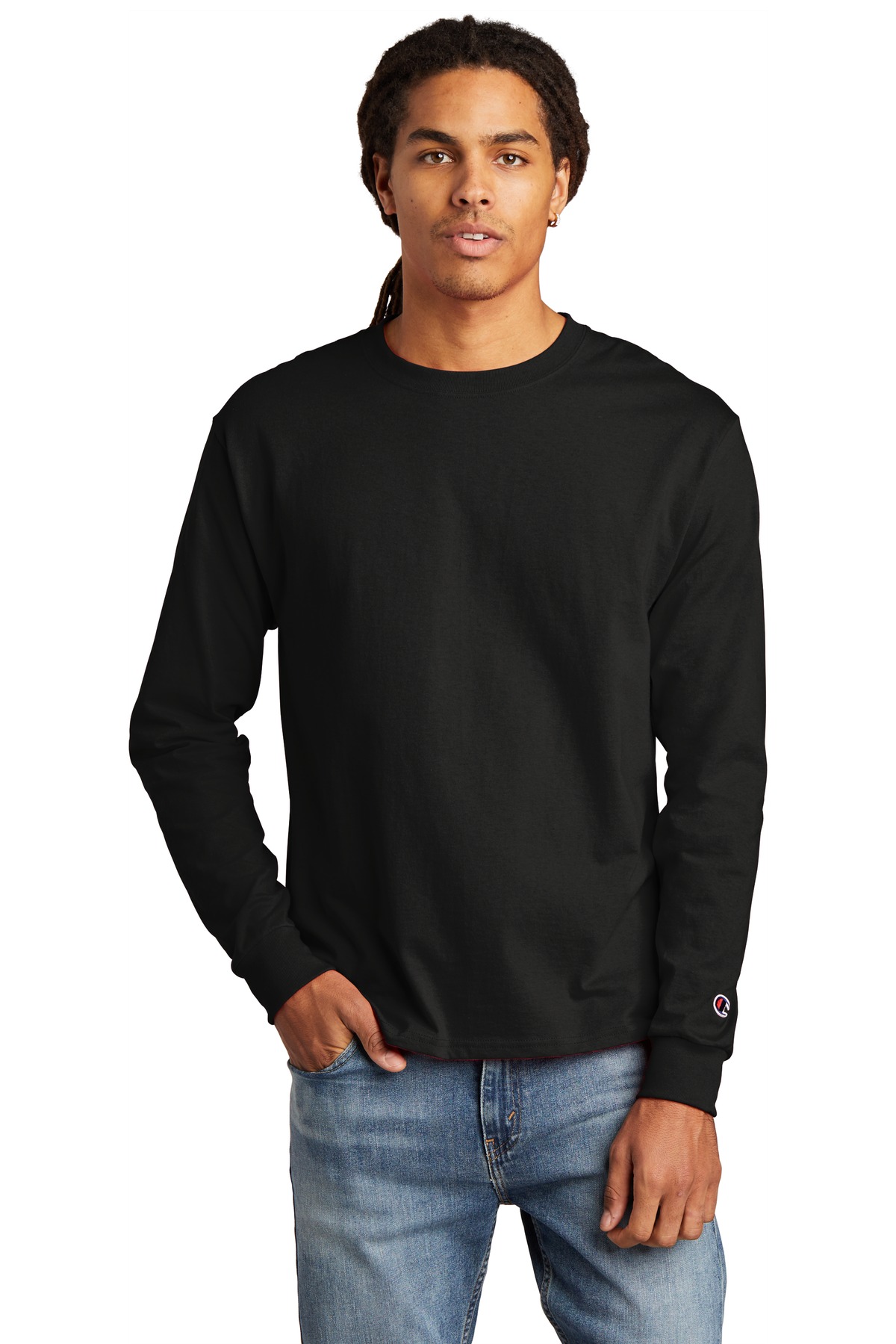 Champion  &#174;   Heritage 5.2-Oz. Jersey Long Sleeve Tee CC8C