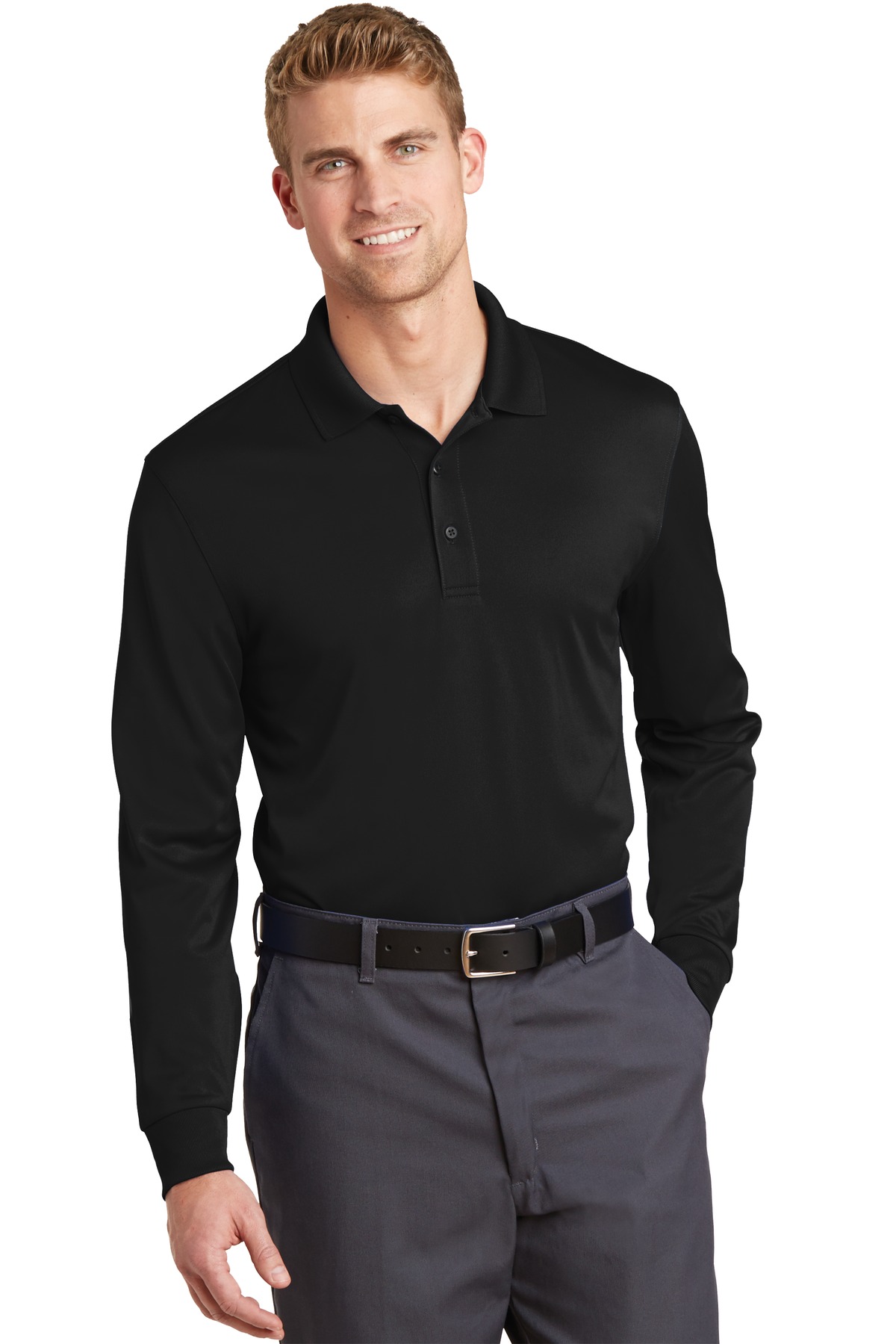 CornerStone &#174;  Select Snag-Proof Long Sleeve Polo. CS412LS