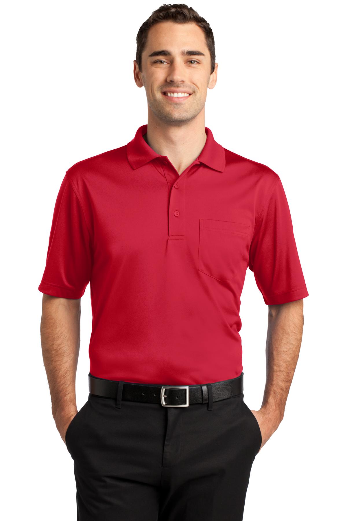CornerStone &#174;  Select Snag-Proof Pocket Polo. CS412P