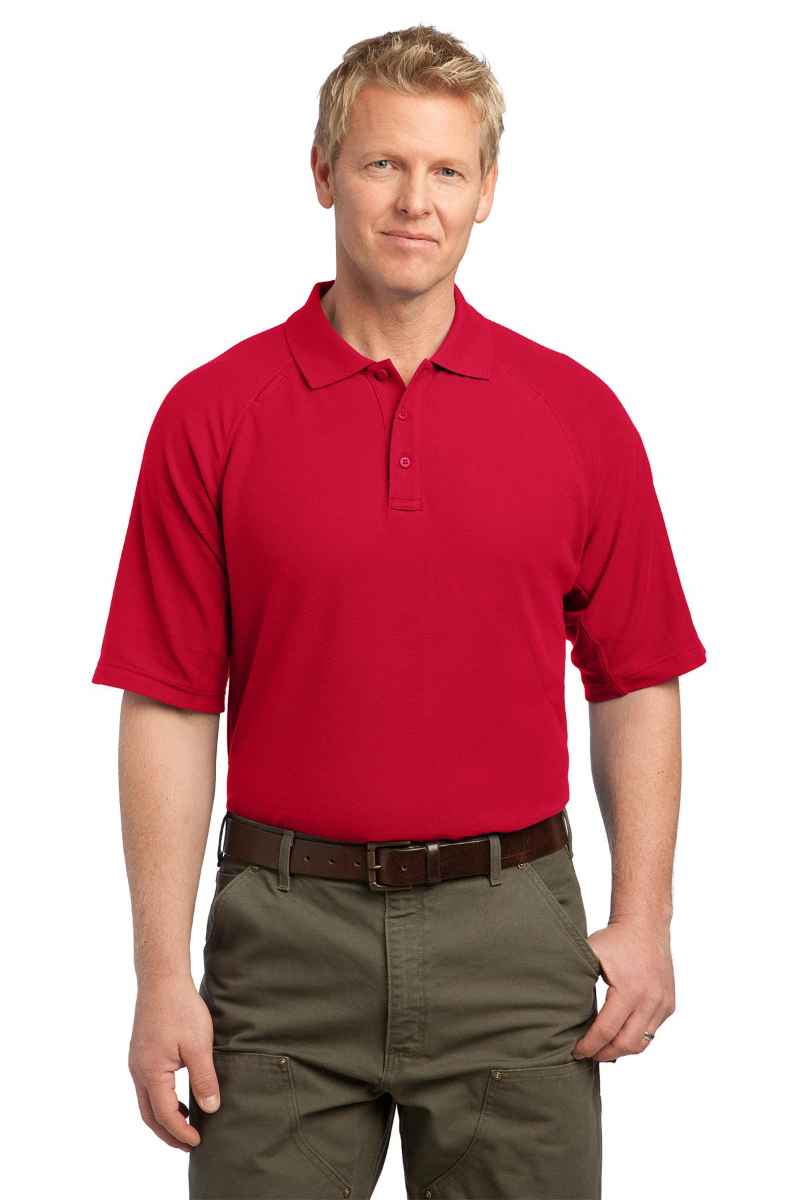  DISCONTINUED  CornerStone &#174;  - EZCotton&#153; Tactical Polo. CS414