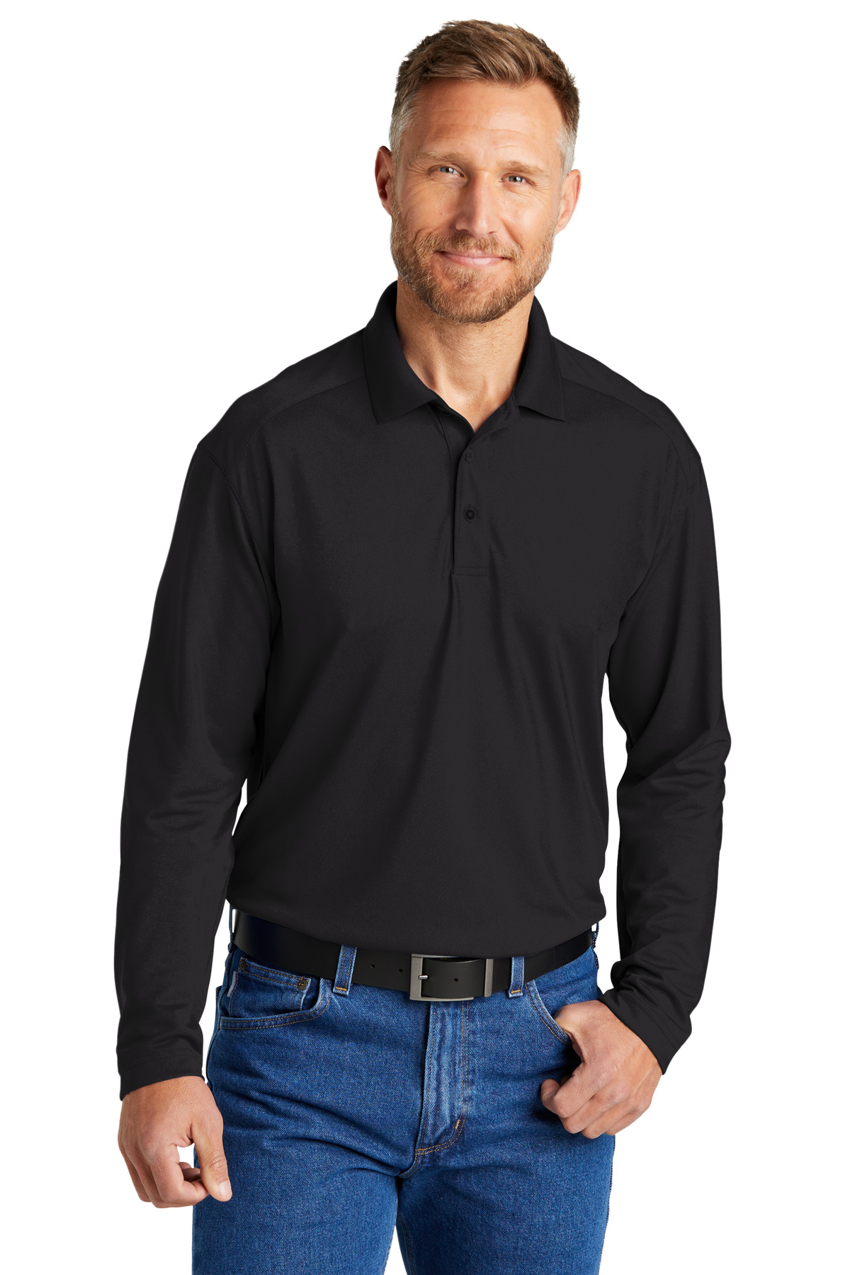 CornerStone &#174;  Select Lightweight Snag-Proof Long Sleeve Polo CS418LS