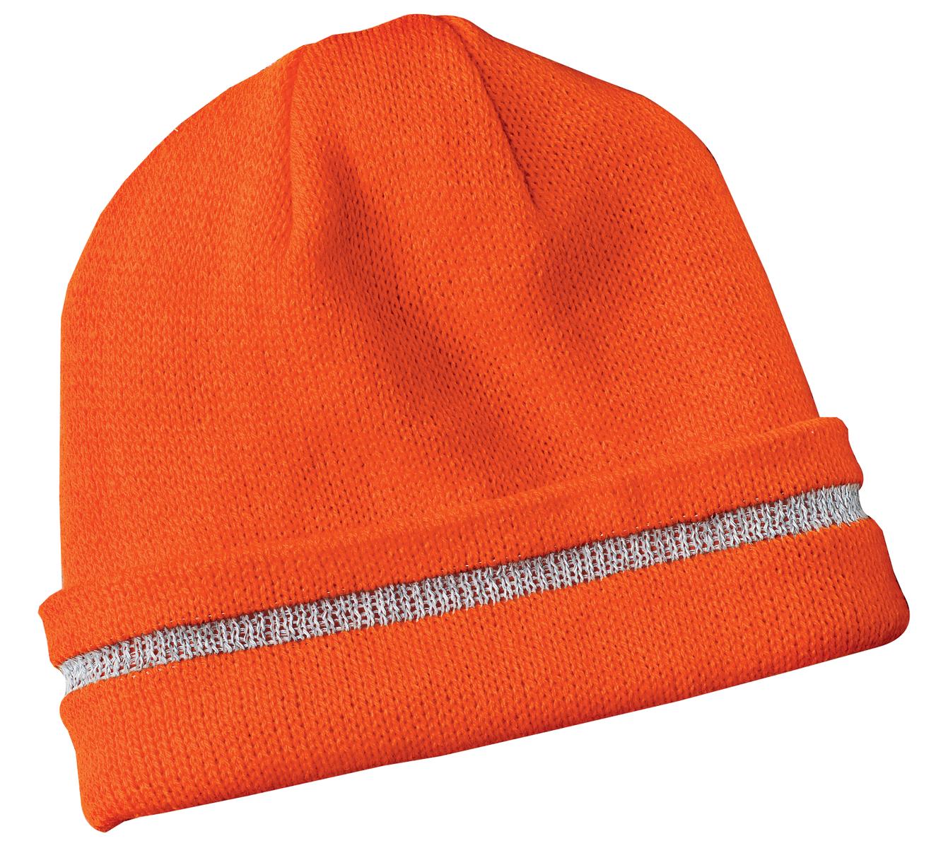 CornerStone &#174;  - Enhanced Visibility Beanie with Reflective Stripe.  CS800