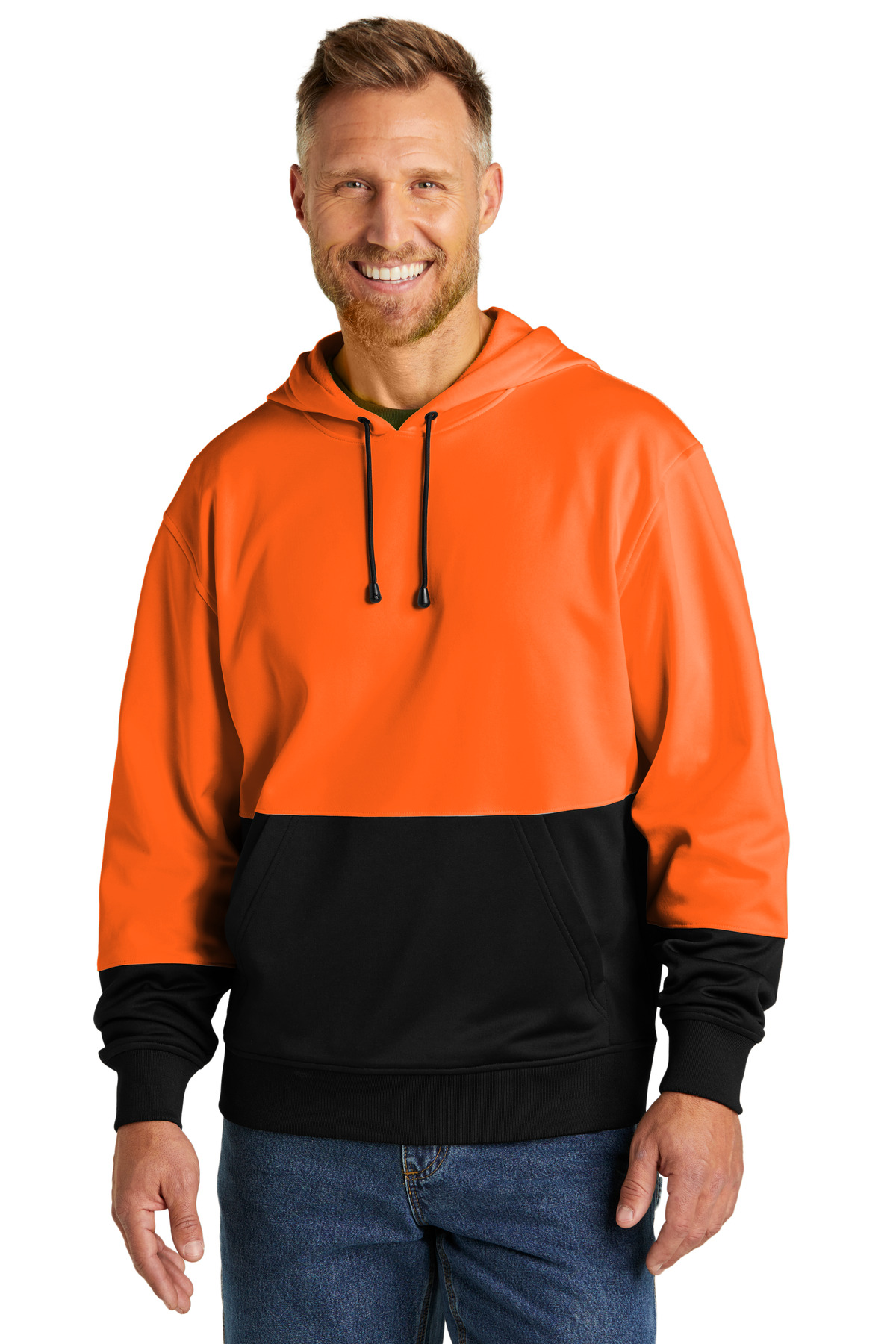CornerStone &#174;  Enhanced Visibility Fleece Pullover Hoodie CSF01
