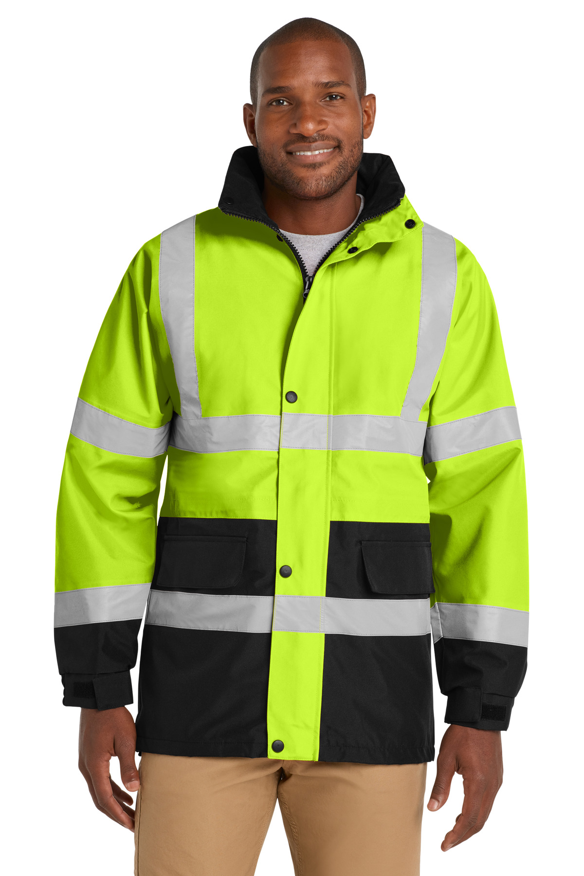 CornerStone &#174;  - ANSI 107 Class 3 Waterproof Parka. CSJ24