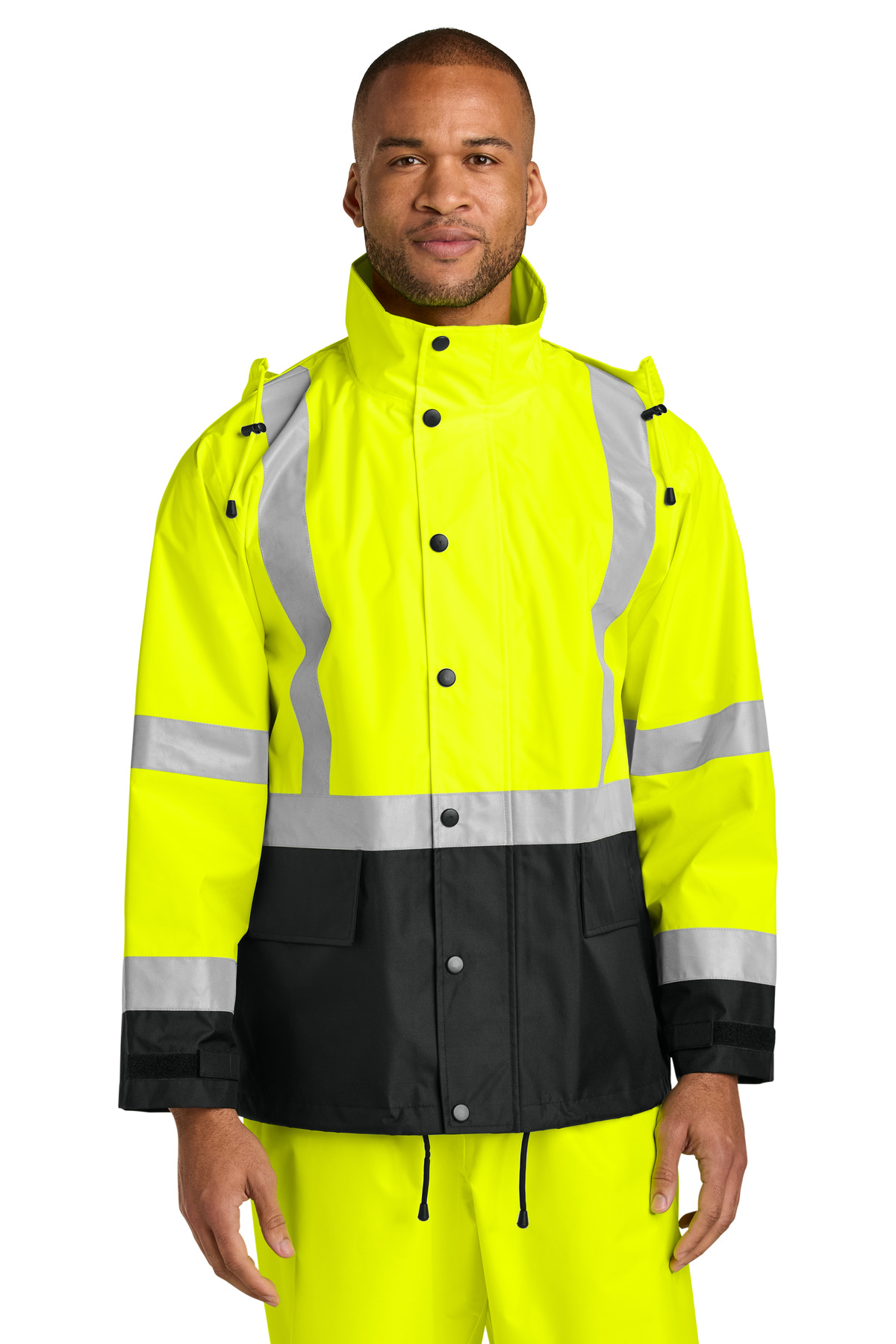 CornerStone &#174;  ANSI 107 Class 3 Rain Jacket CSJ504