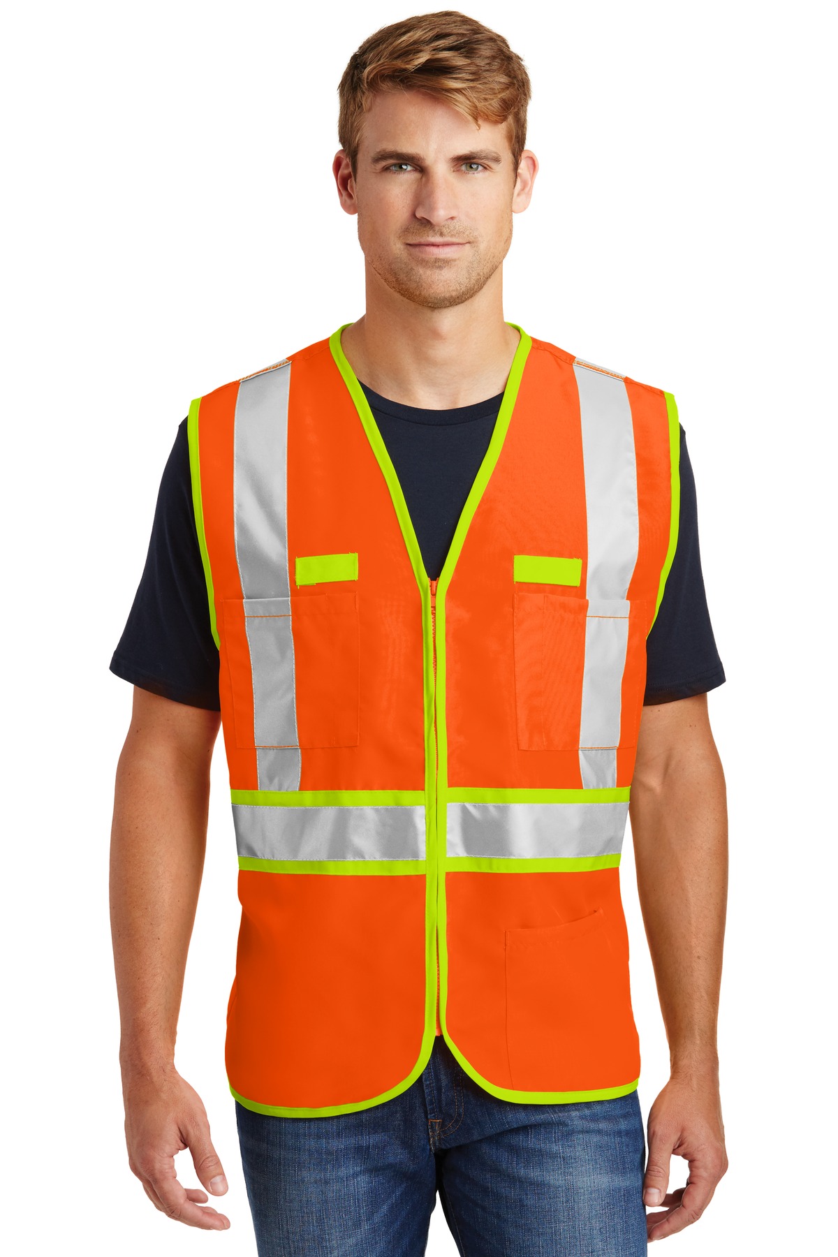 CornerStone &#174;  - ANSI 107 Class 2 Dual-Color Safety Vest. CSV407