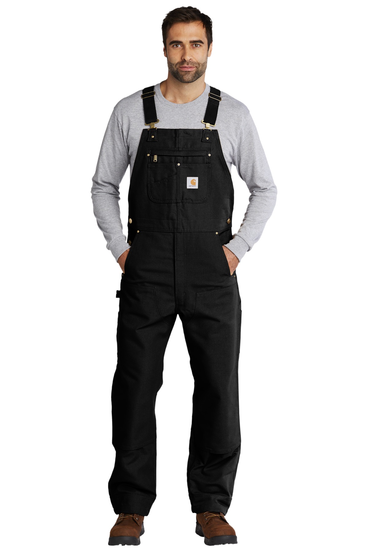 Carhartt &#174;  Duck Unlined Bib Overalls. CT102776
