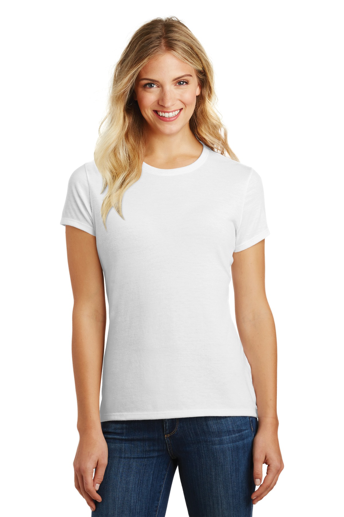 District  &#174;  Women's Perfect Blend &#174;  CVC Tee. DM108L