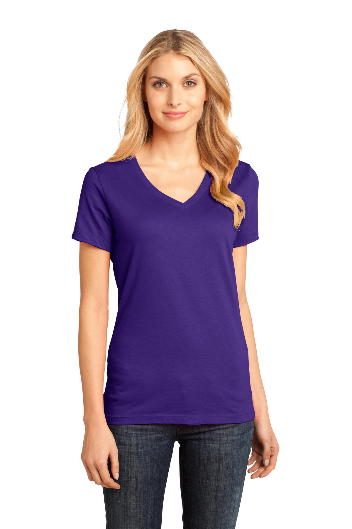 District &#174;  - Women's Perfect Weight &#174;  V-Neck Tee. DM1170L