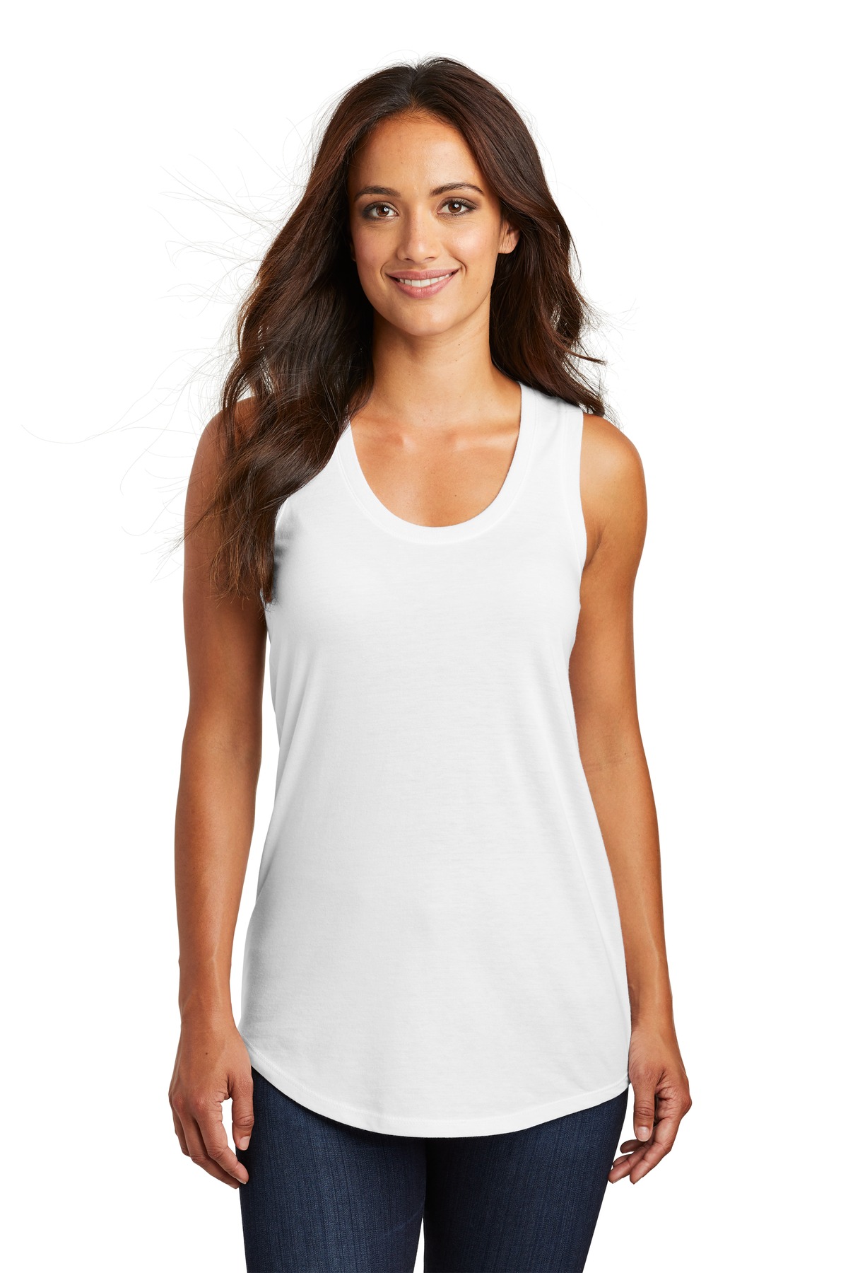 District  &#174;  Women's Perfect Tri &#174;  Racerback Tank. DM138L