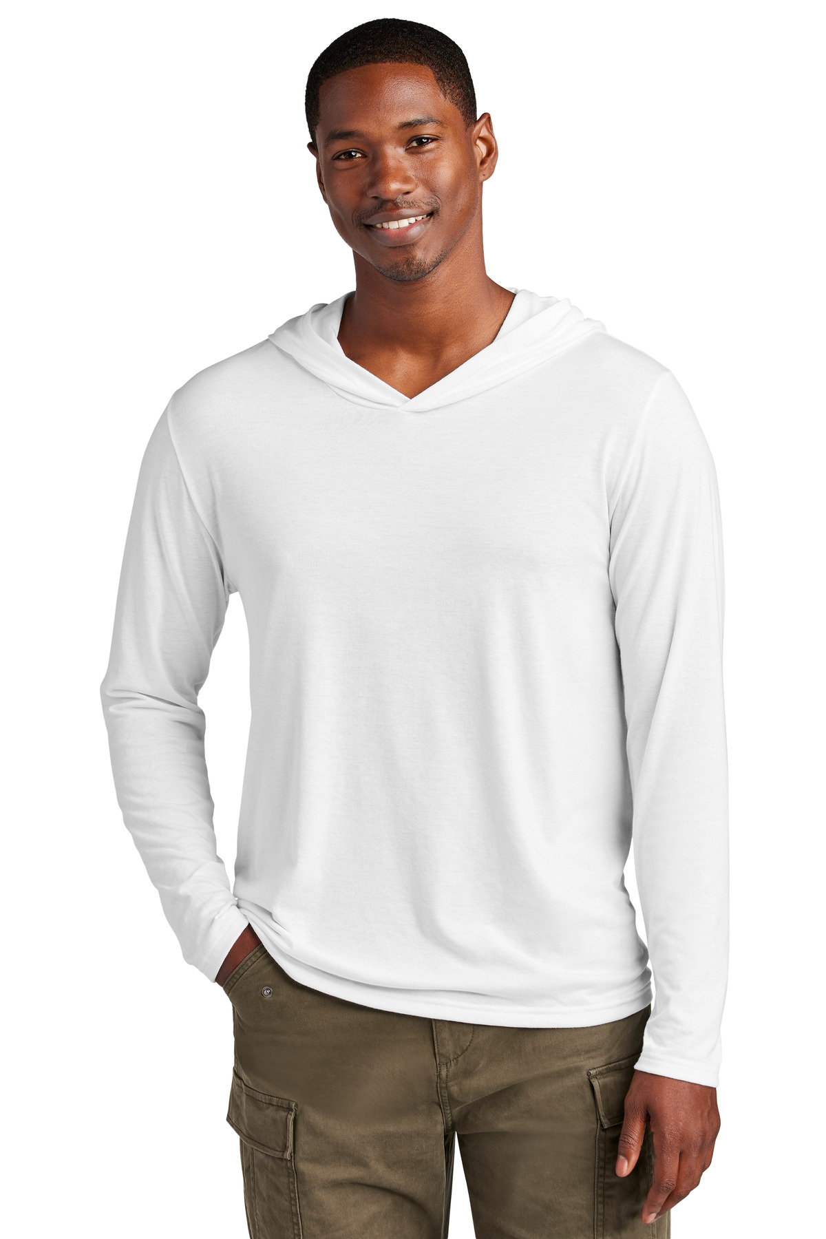 District &#174;  Perfect Tri &#174;  Long Sleeve Hoodie. DM139