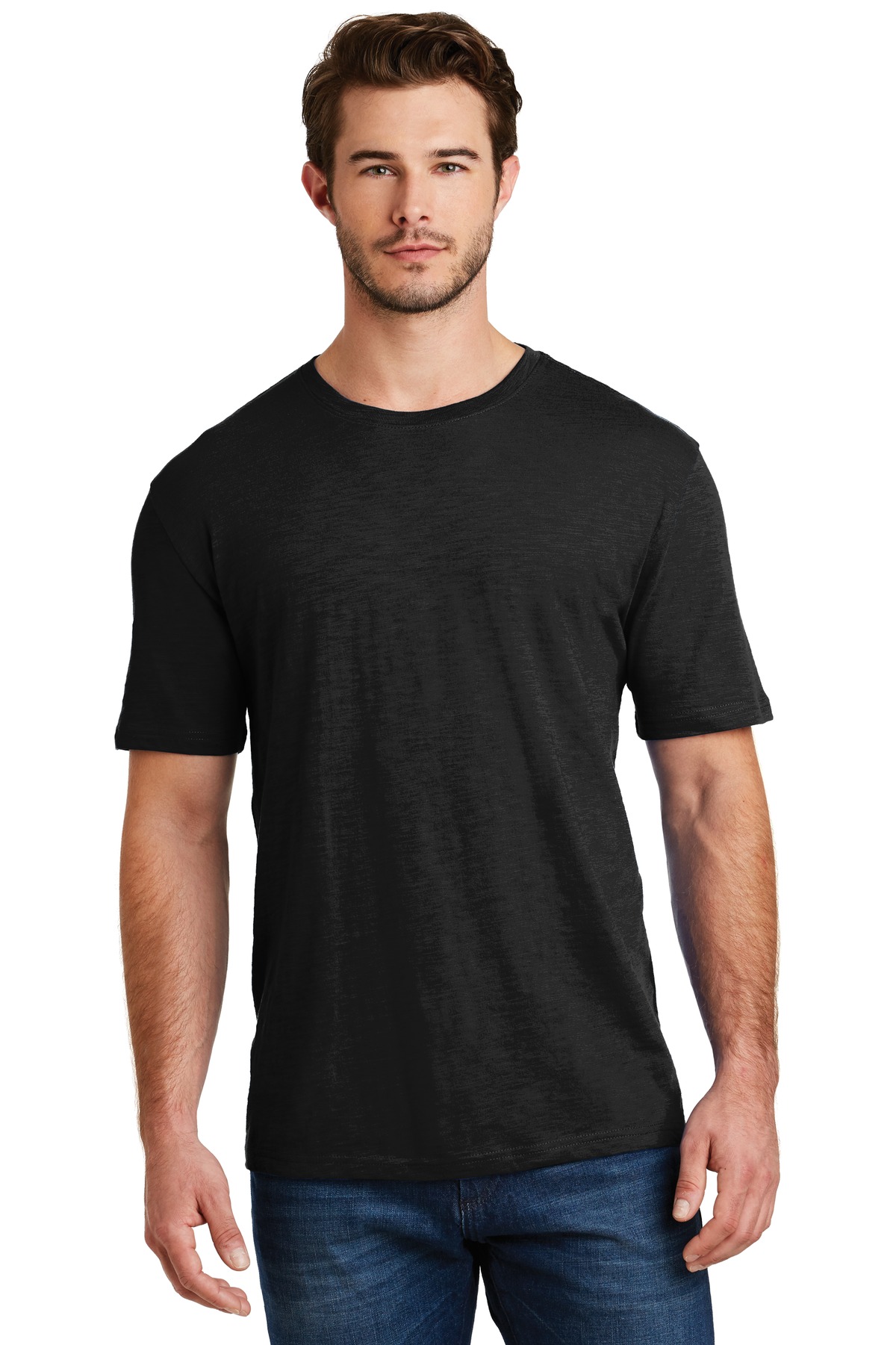  DISCONTINUED  District &#174;  Super Slub &#174;  Tee. DM3000