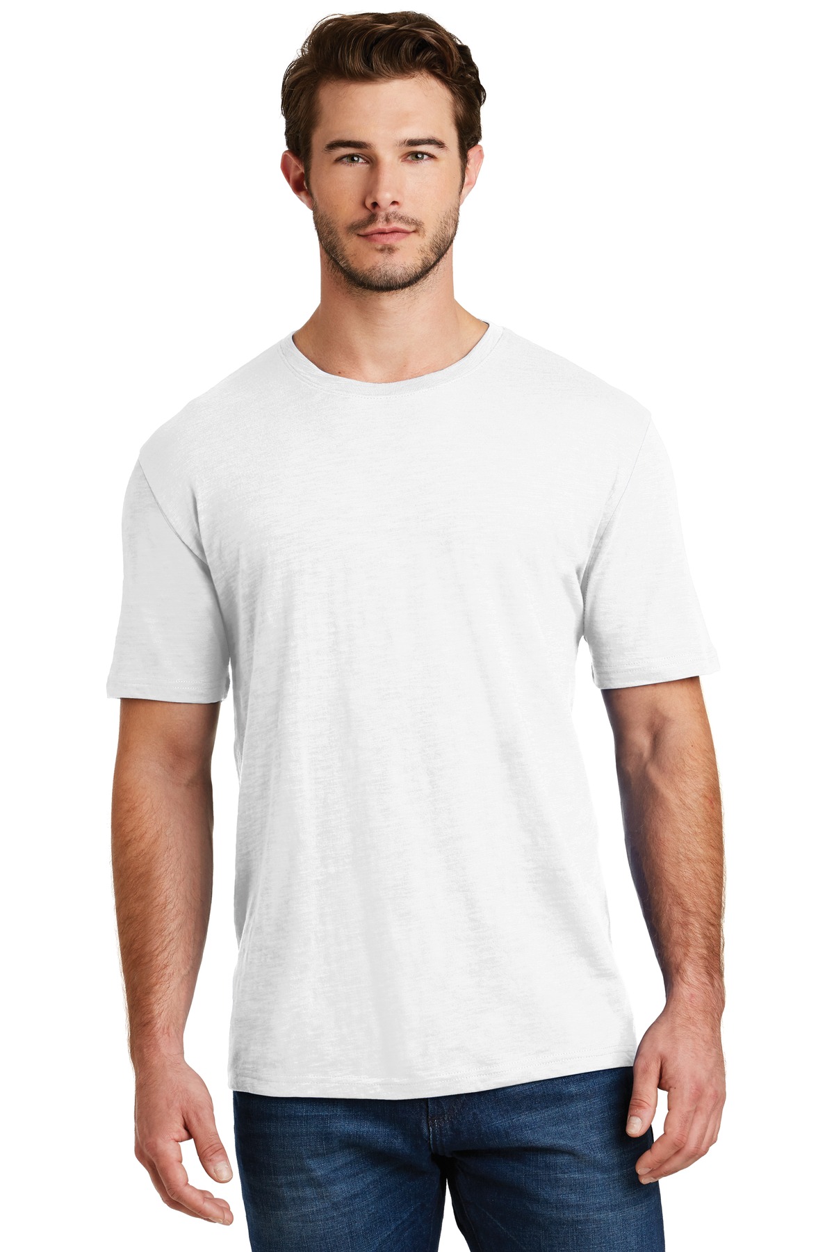 DISCONTINUED  District &#174;  Super Slub &#174;  Tee. DM3000
