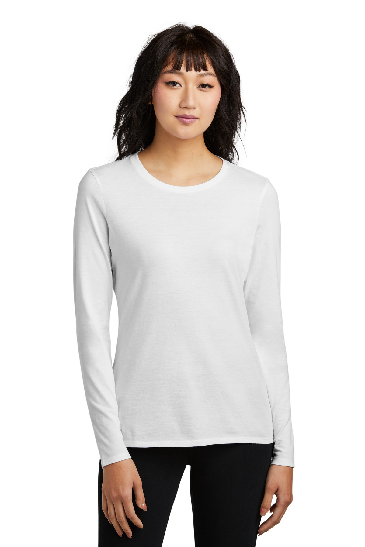 District &#174;  Women's Perfect Blend &#174;  CVC Long Sleeve Tee DT110