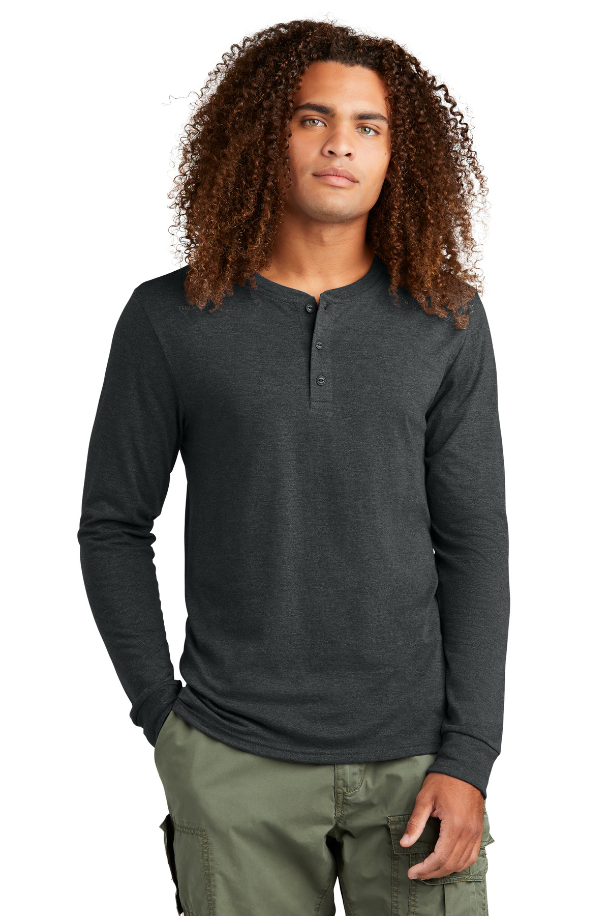 District &#174;  Perfect Tri &#174;  Long Sleeve Henley DT145