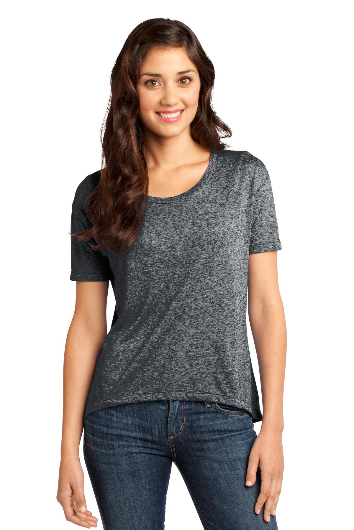  DISCONTINUED  District &#174;  - Juniors Microburn &#174;  Hi/Lo Tee. DT260