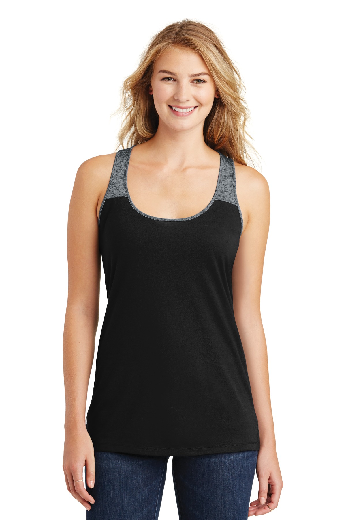  DISCONTINUED  District &#174;  Juniors Varsity Tank. DT265