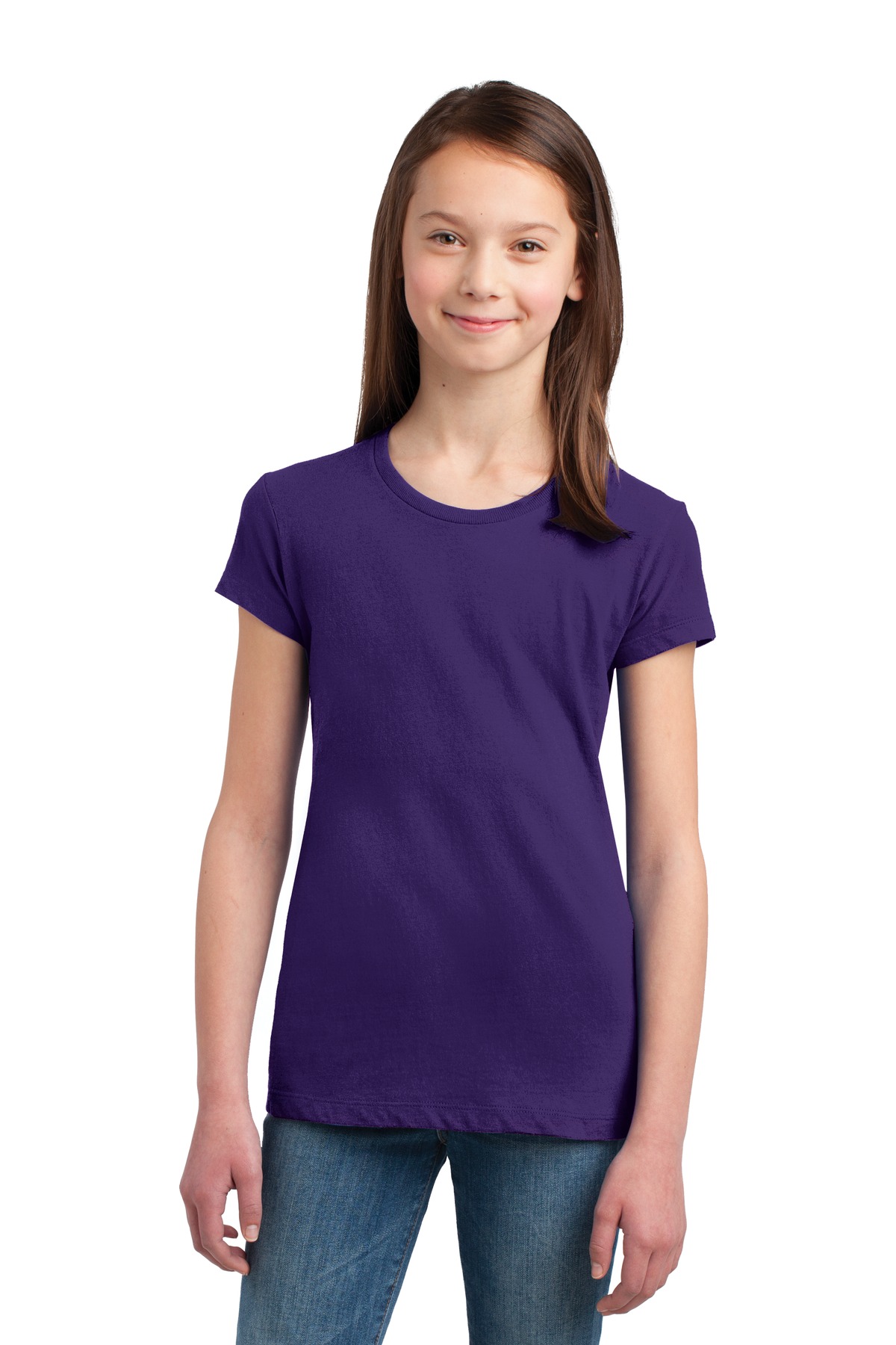  DISCONTINUED  District &#174;  Girls The Concert Tee &#174; . DT5001YG