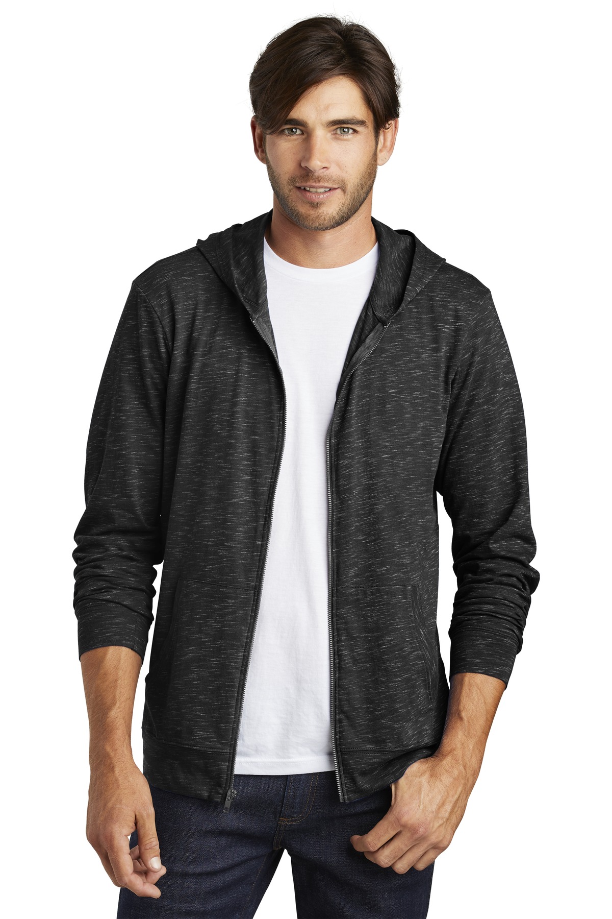 District  &#174;  Medal Full-Zip Hoodie. DT565