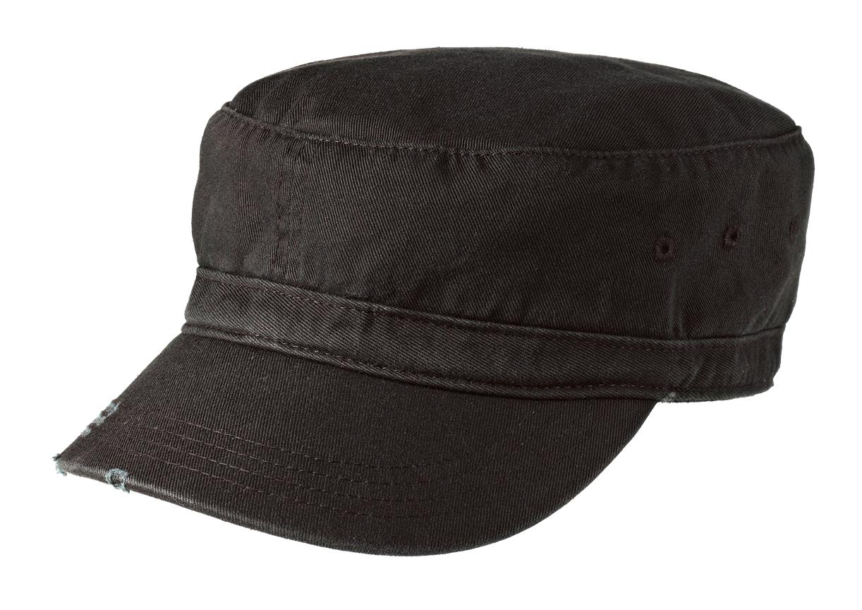 District &#174;  Distressed Military Hat.  DT605