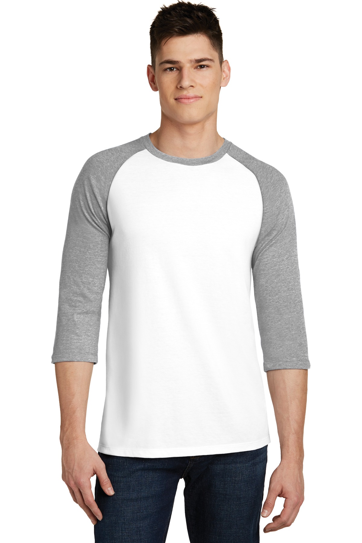 District &#174;  Very Important Tee &#174;  3/4-Sleeve Raglan. DT6210
