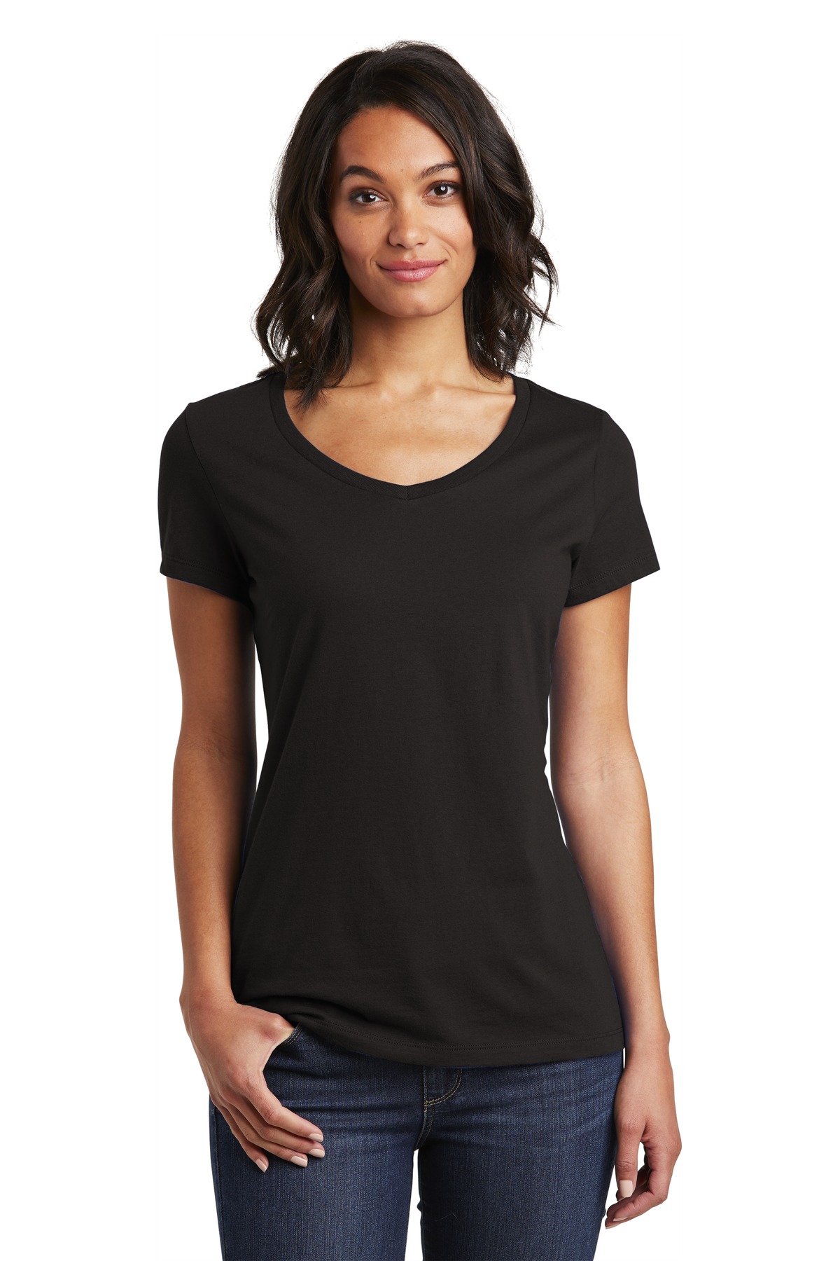 District  &#174;  Women's Very Important Tee  &#174;  V-Neck. DT6503