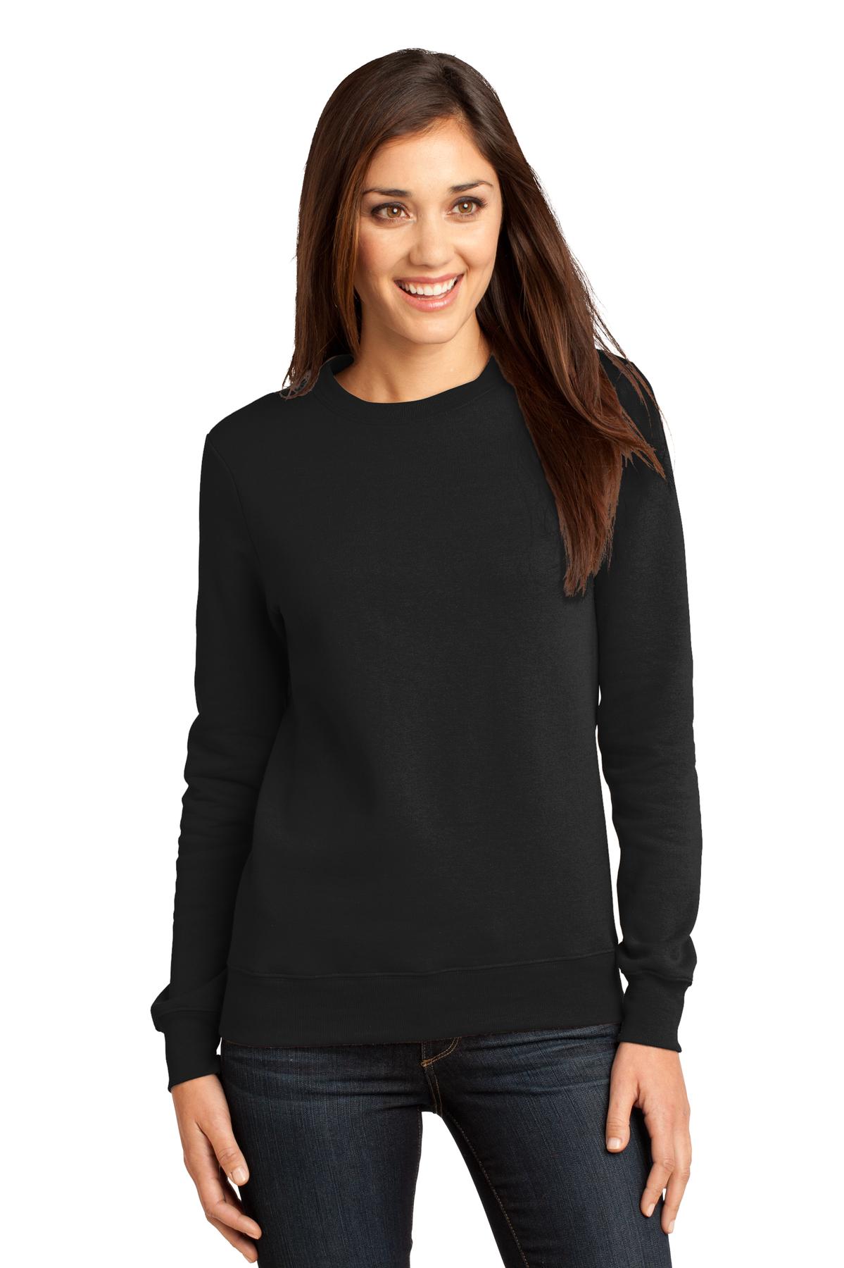  DISCONTINUED  District &#174;  - Juniors The Concert Fleece&#153; Crew. DT821