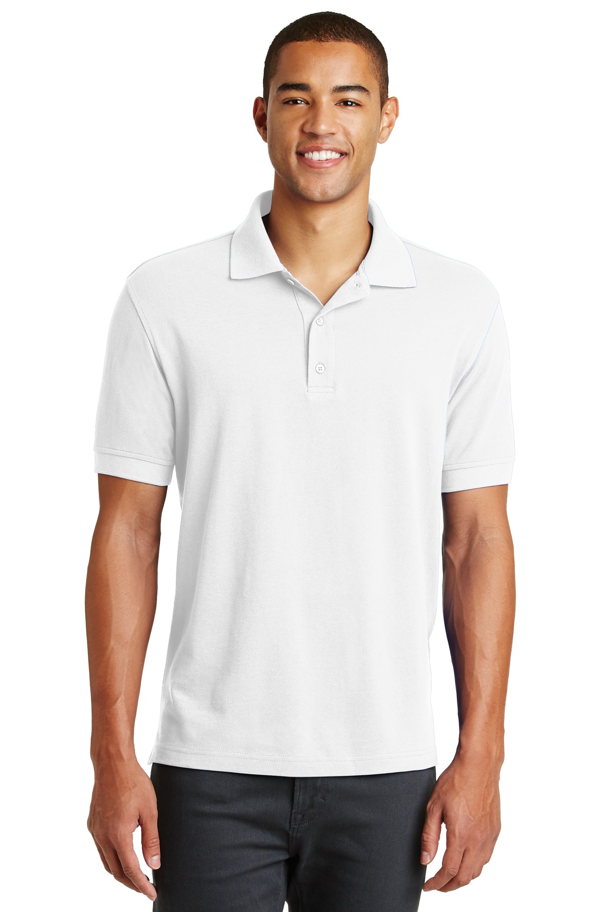  DISCONTINUED  Eddie Bauer &#174;  Cotton Pique Polo. EB100