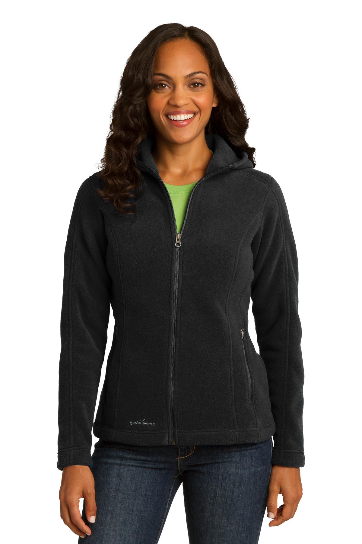  DISCONTINUED  Eddie Bauer &#174;  Ladies Hooded Full-Zip Fleece Jacket. EB206