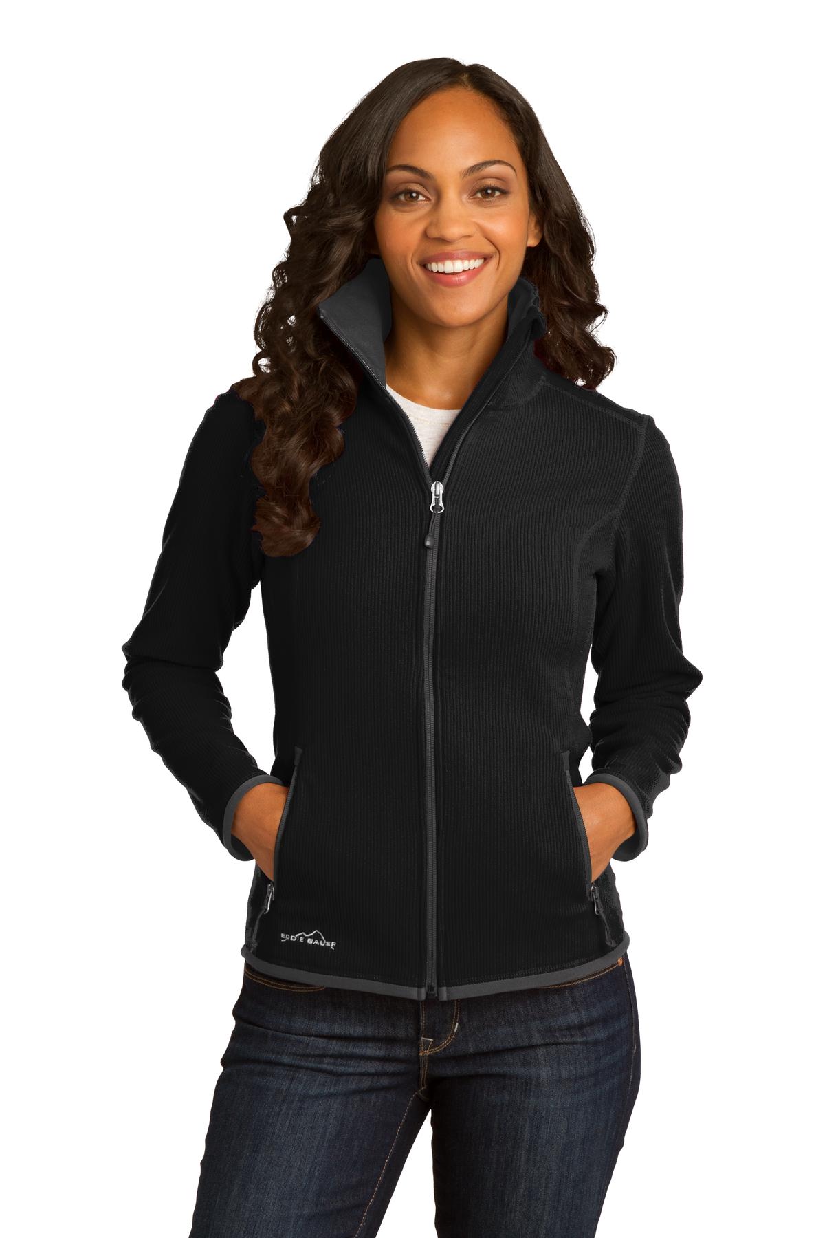  DISCONTINUED  Eddie Bauer &#174;  Ladies Full-Zip Vertical Fleece Jacket. EB223