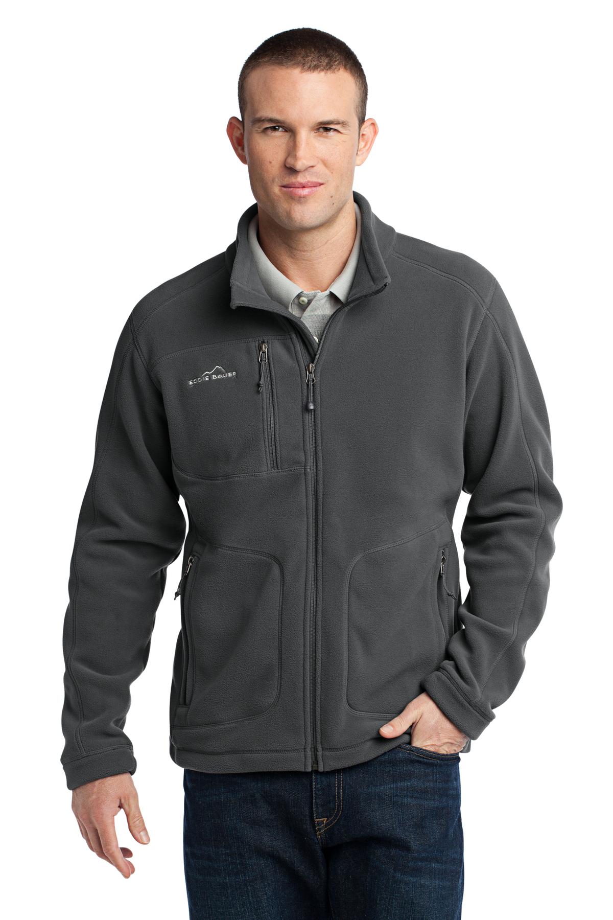 DISCONTINUED  Eddie Bauer &#174;  - Wind-Resistant Full-Zip Fleece Jacket. EB230