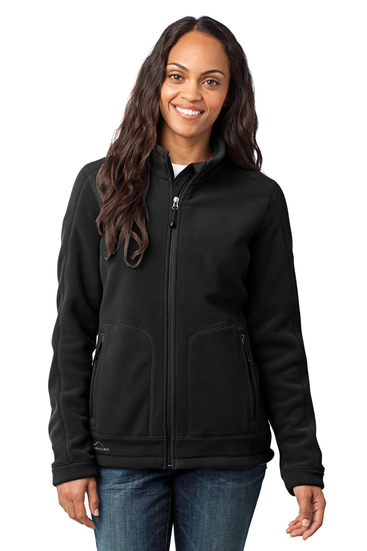  DISCONTINUED  Eddie Bauer &#174;  - Ladies Wind-Resistant Full-Zip Fleece Jacket. EB231