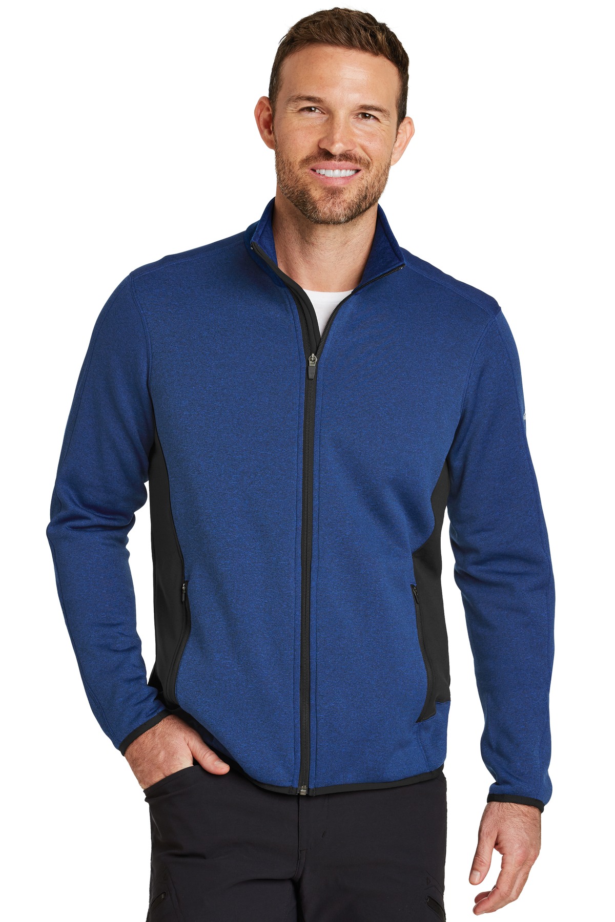Eddie Bauer &#174;  Full-Zip Heather Stretch Fleece Jacket. EB238