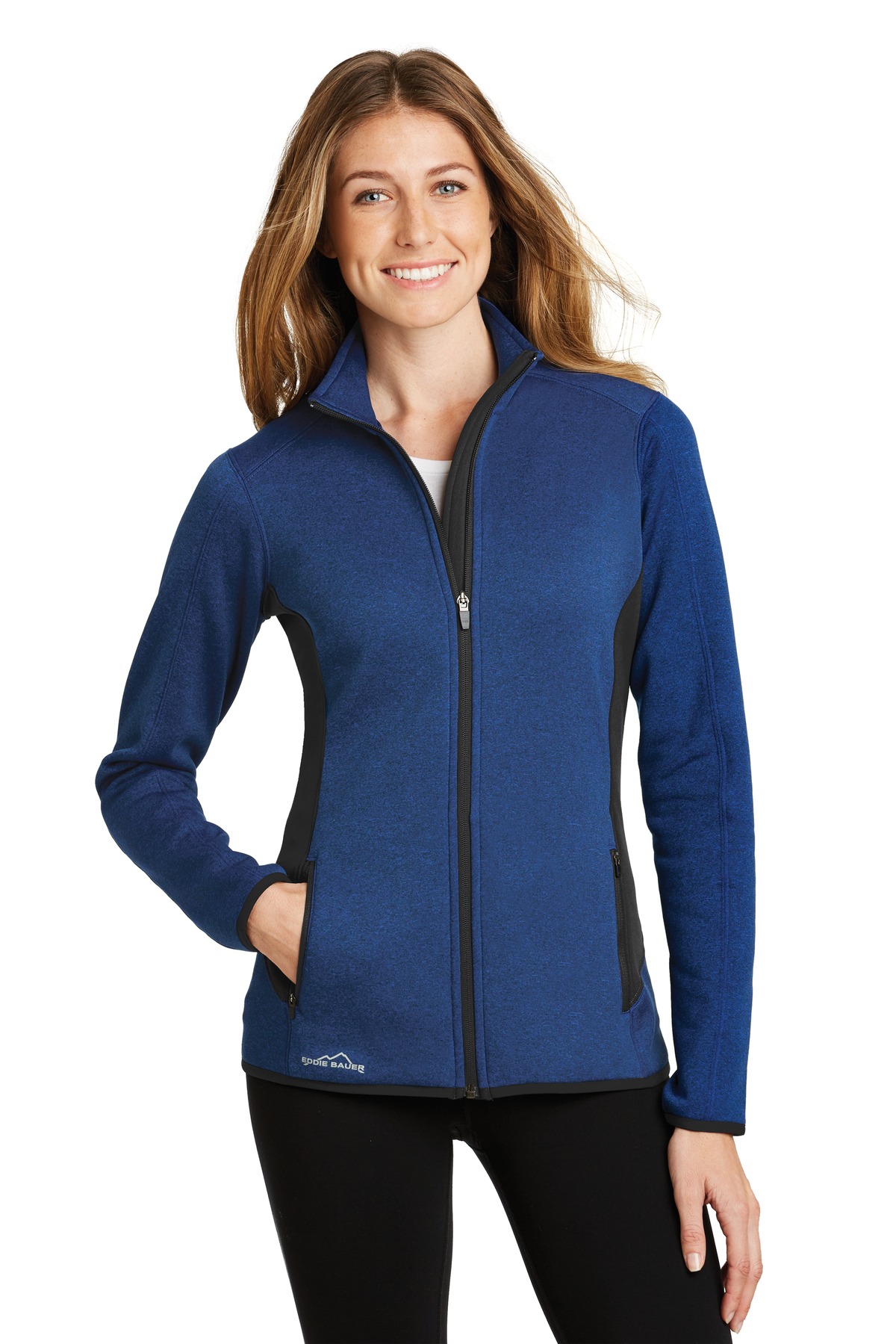 Eddie Bauer &#174;  Women's Full-Zip Heather Stretch Fleece Jacket. EB239