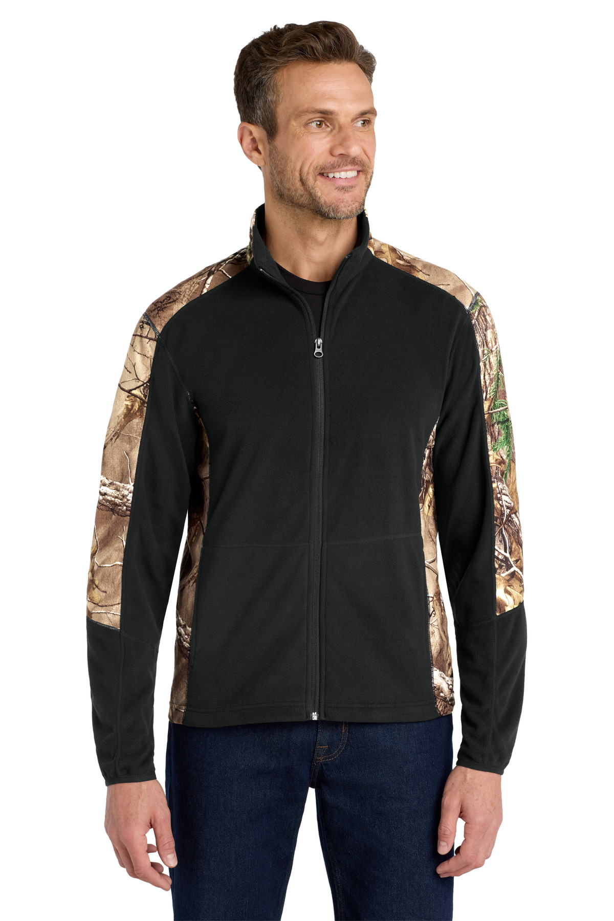 Port Authority &#174;  Camouflage Microfleece Full-Zip Jacket. F230C
