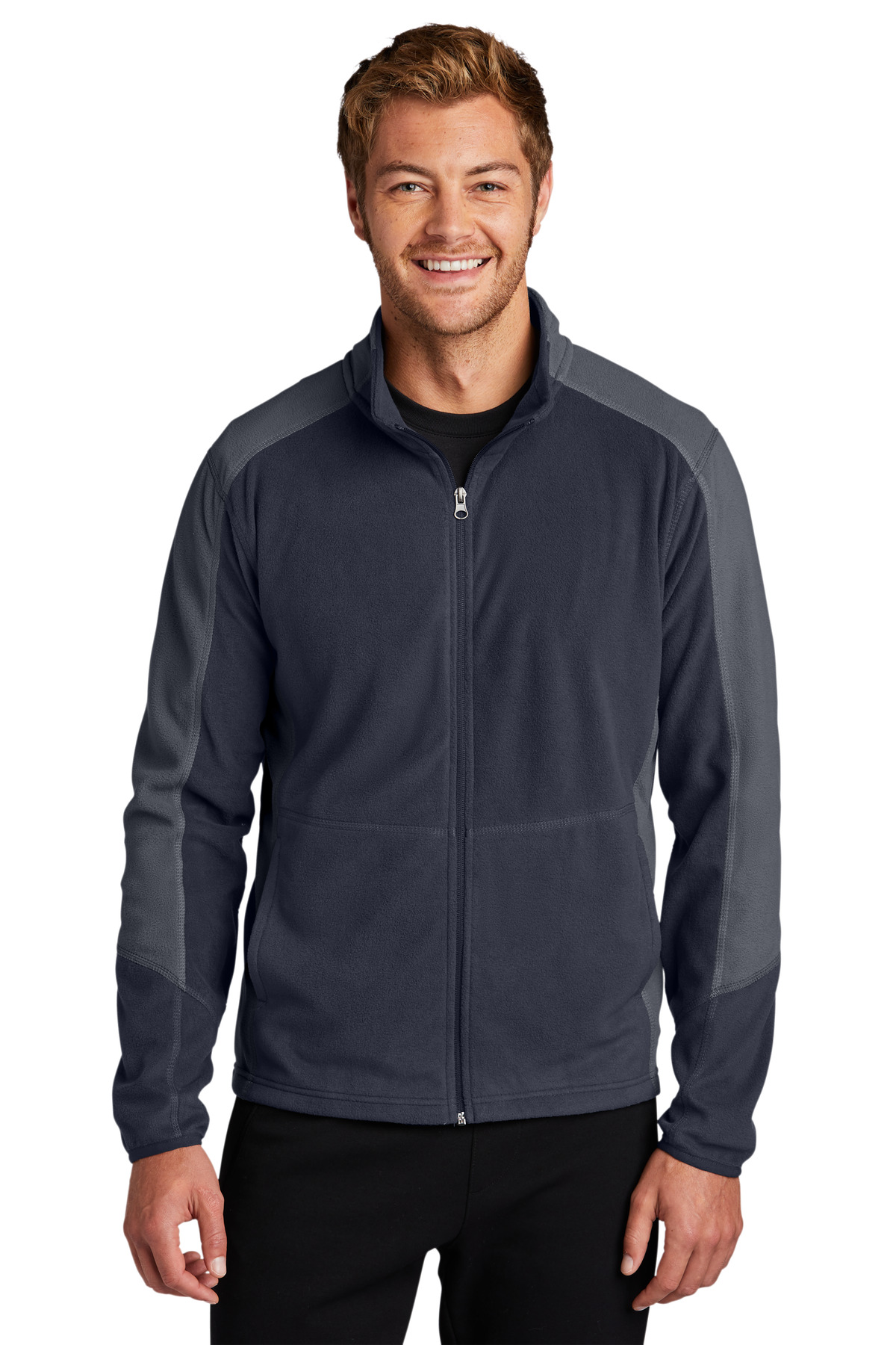 Port Authority &#174;  Colorblock Microfleece Jacket. F230