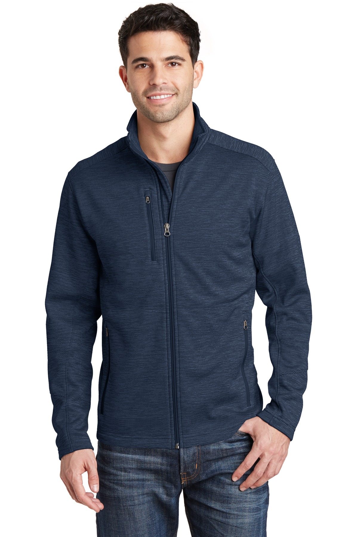Port Authority &#174;  Digi Stripe Fleece Jacket. F231