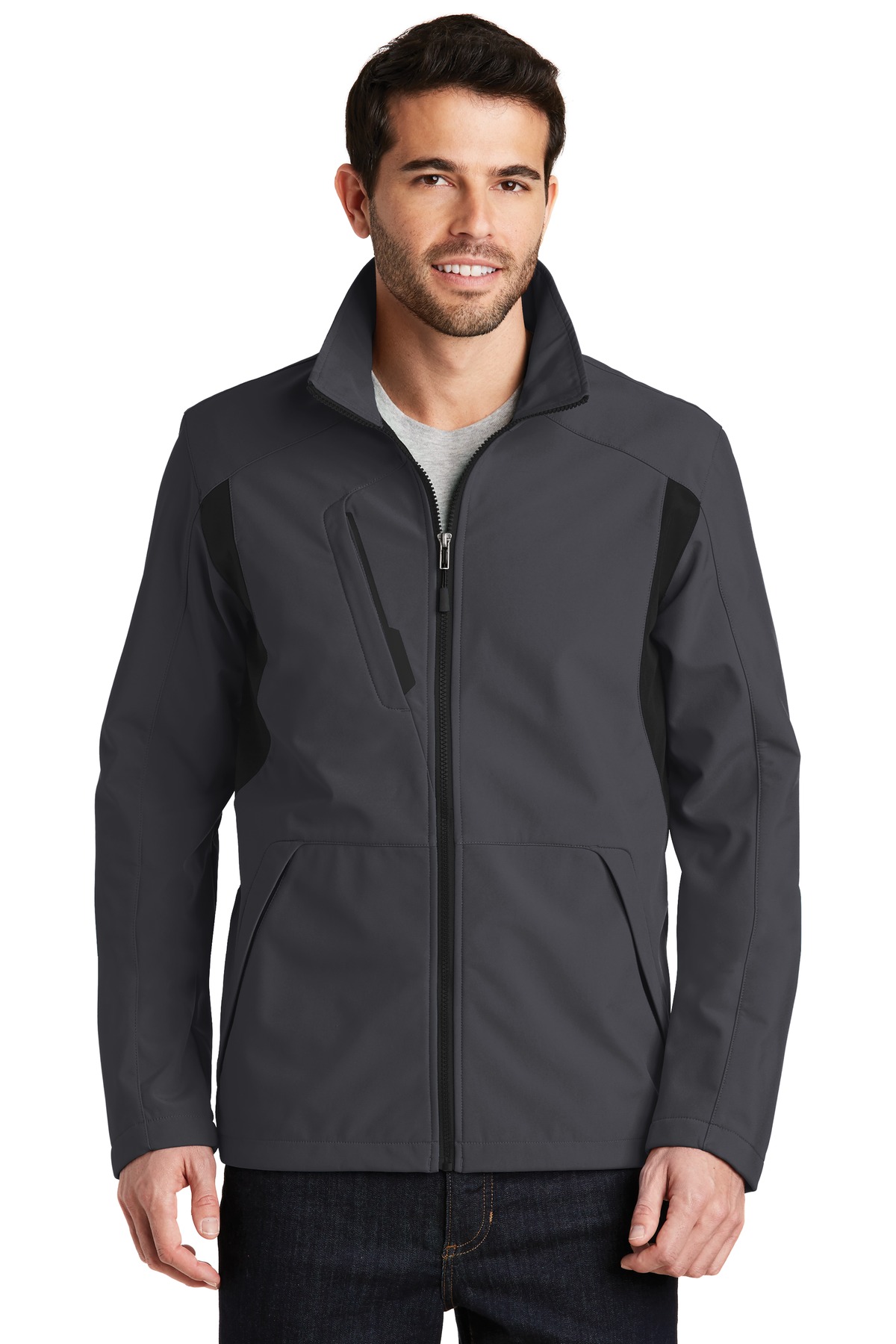 Port Authority &#174;  Back-Block Soft Shell Jacket. J336