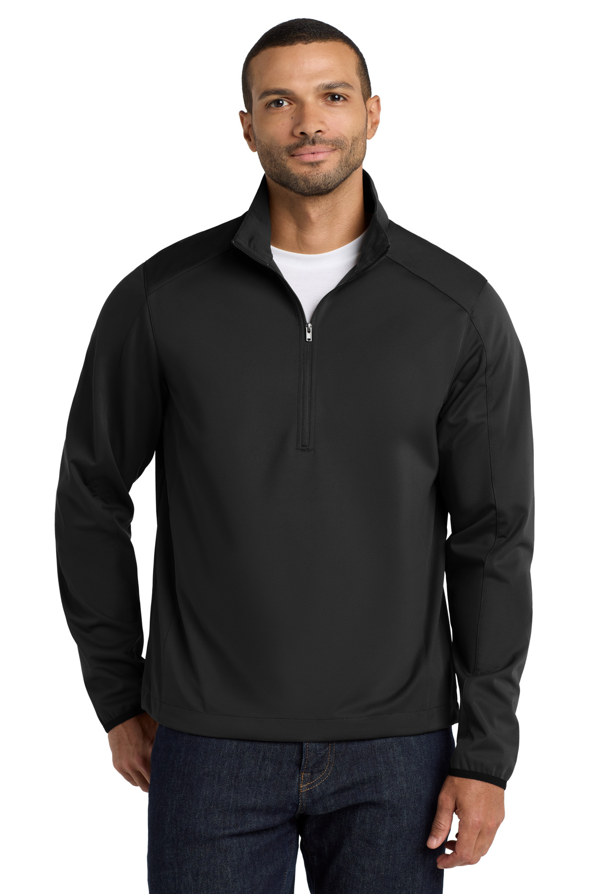 Port Authority &#174;  Active 1/2-Zip Soft Shell Jacket. J716