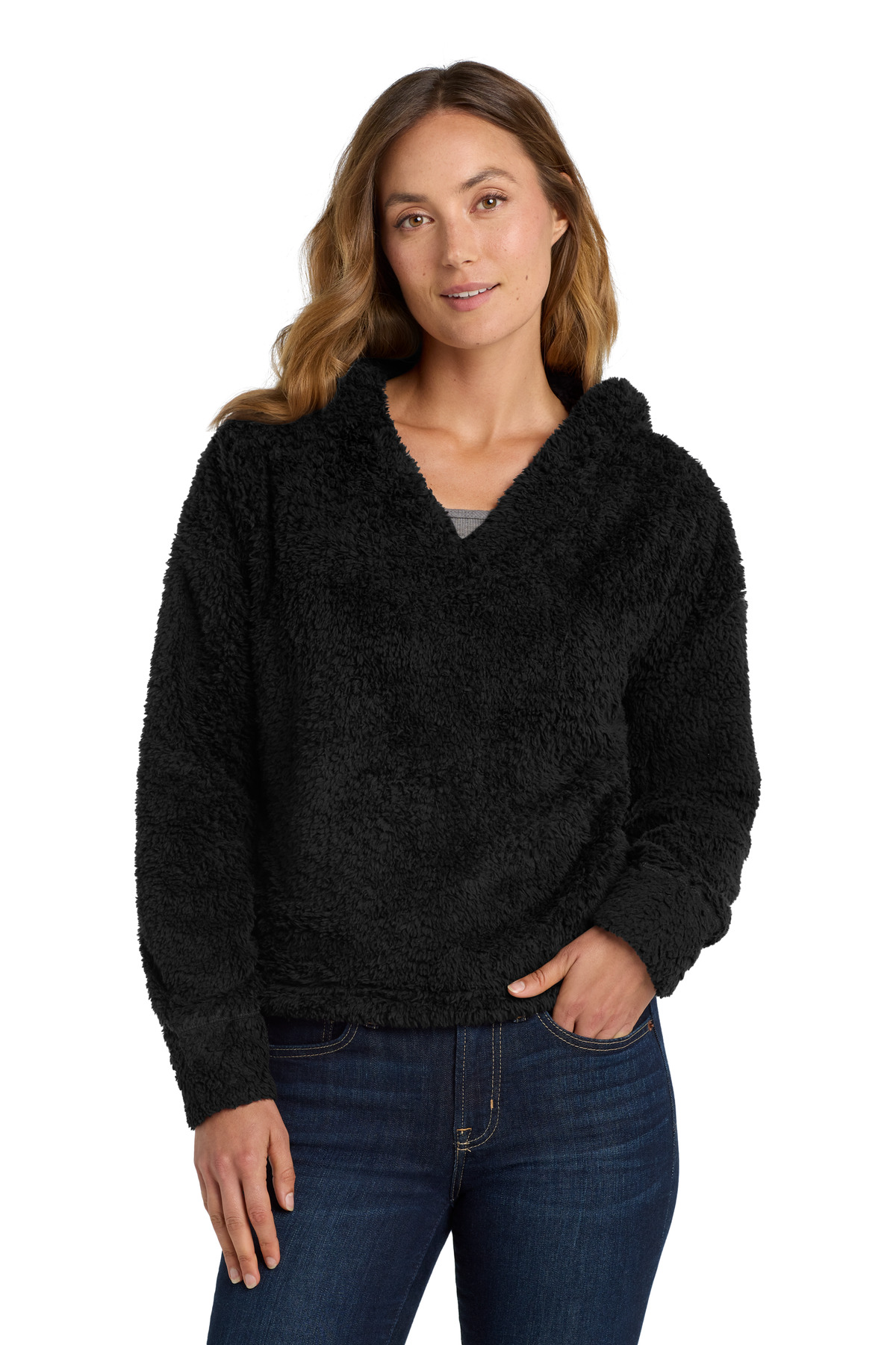 Port Authority  &#174;  Women's Cozy Fleece Hoodie. L132